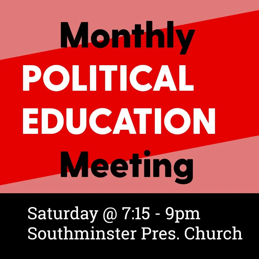 November 2026 - Monthly Political Education Meeting