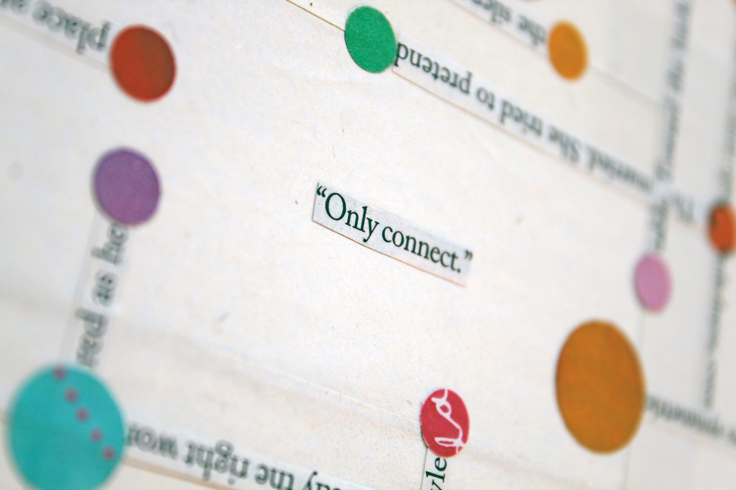  Detail – “Only connect.” 