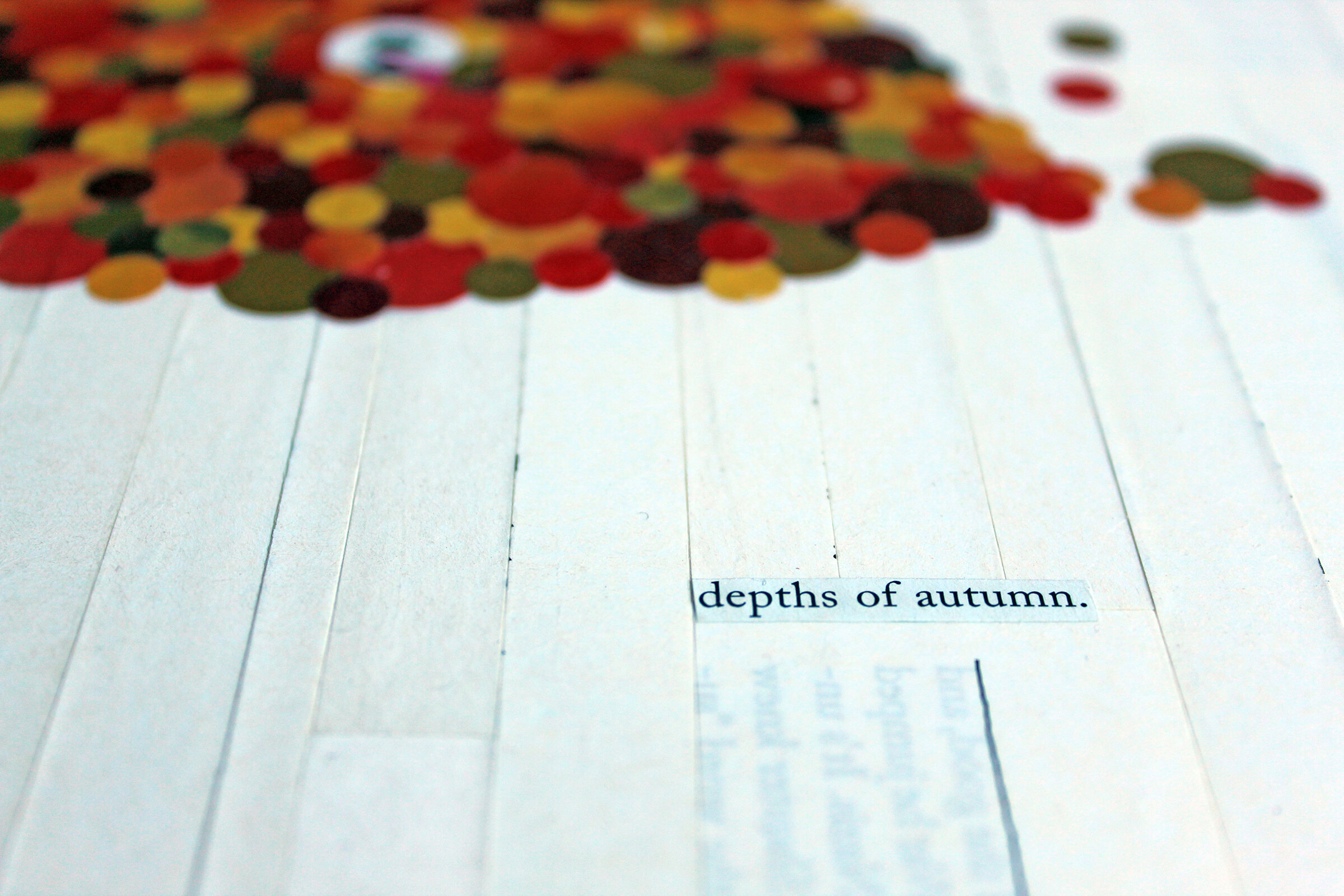  Detail – “depths of autumn.” 