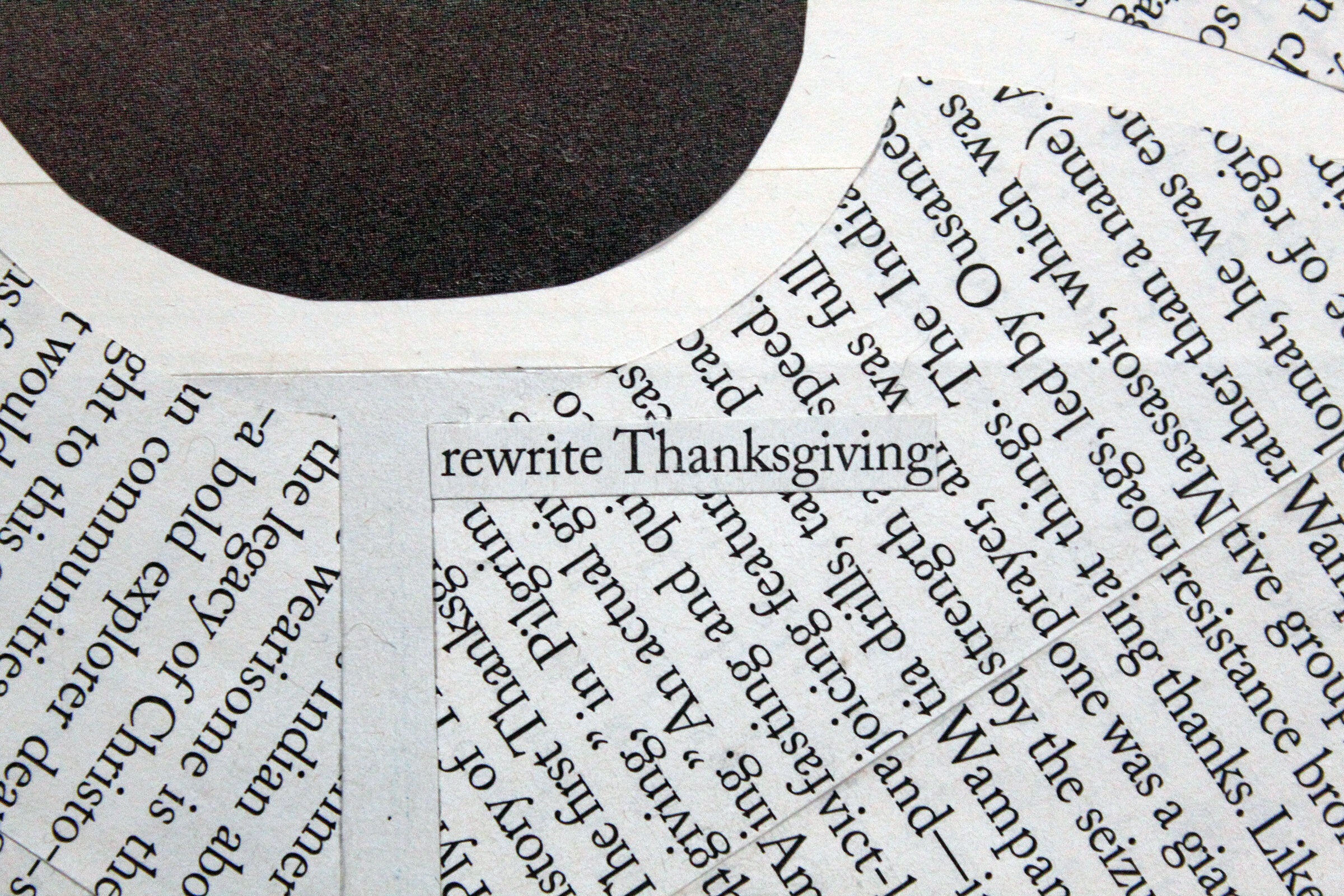  Detail – “rewrite Thanksgiving” 
