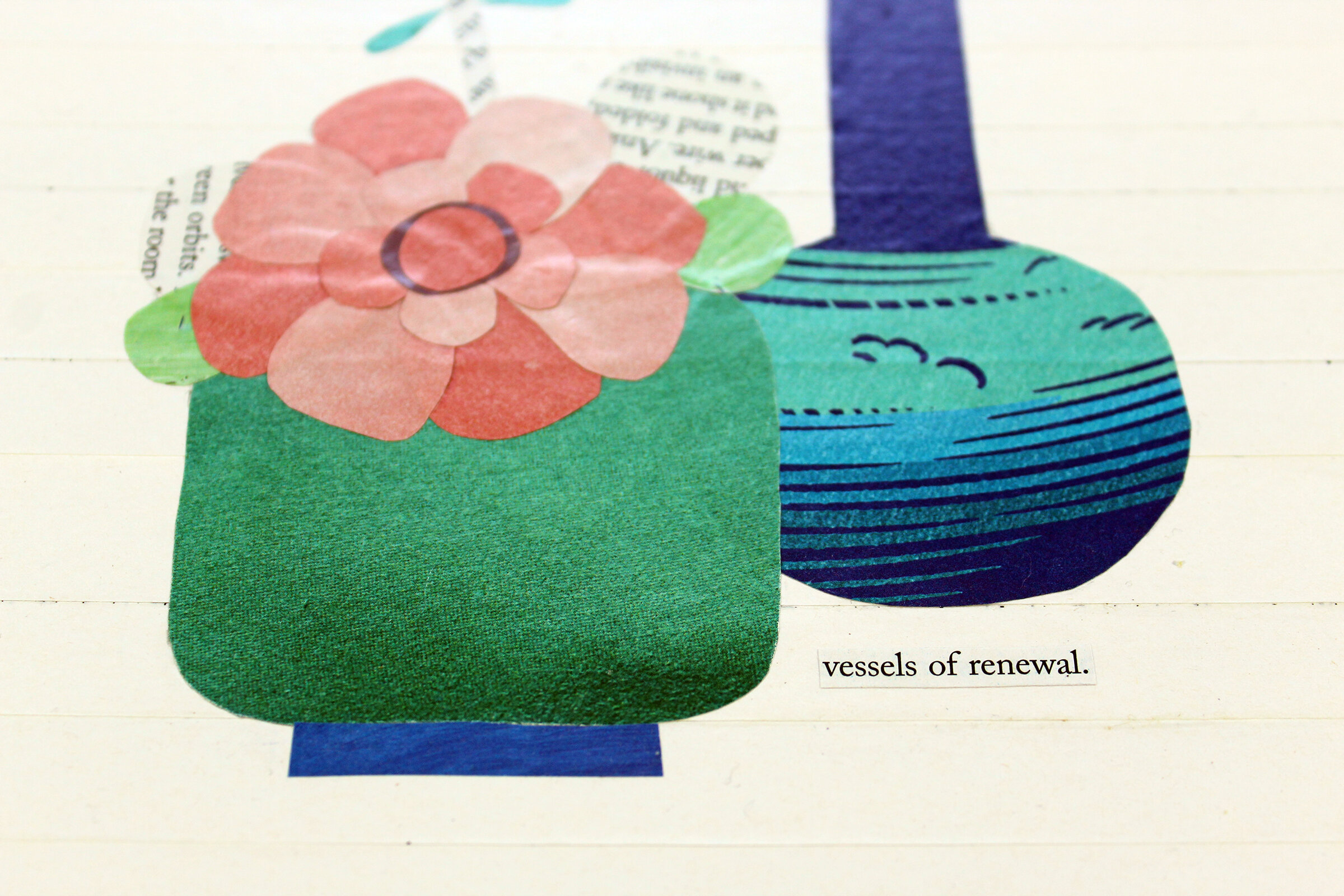 Detail – “vessels of renewal.”
