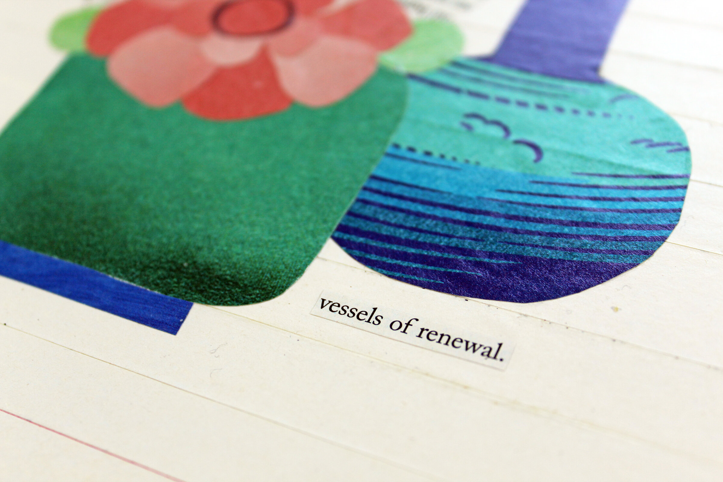  Detail – “vessels of renewal.” 