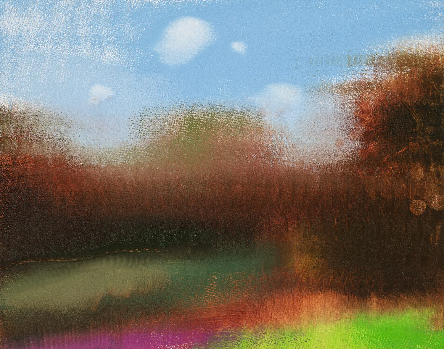 Plein Air #33 || Oil on panel || 11"x14" || 2020