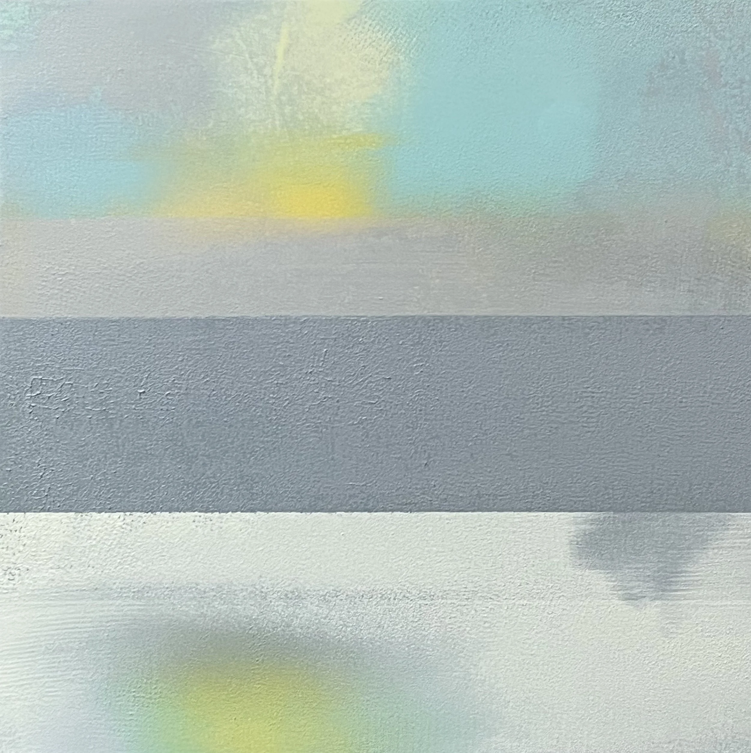 The Sea (no. 8) || Oil on panel || 12"x12" || 2026