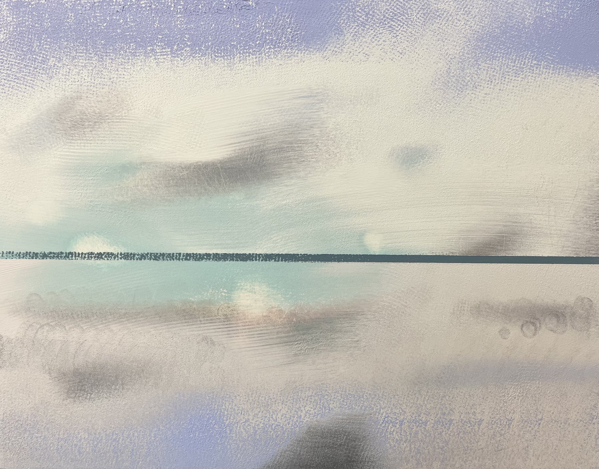 The Sea (no. 13) || Oil on panel || 11"x14" || 2026