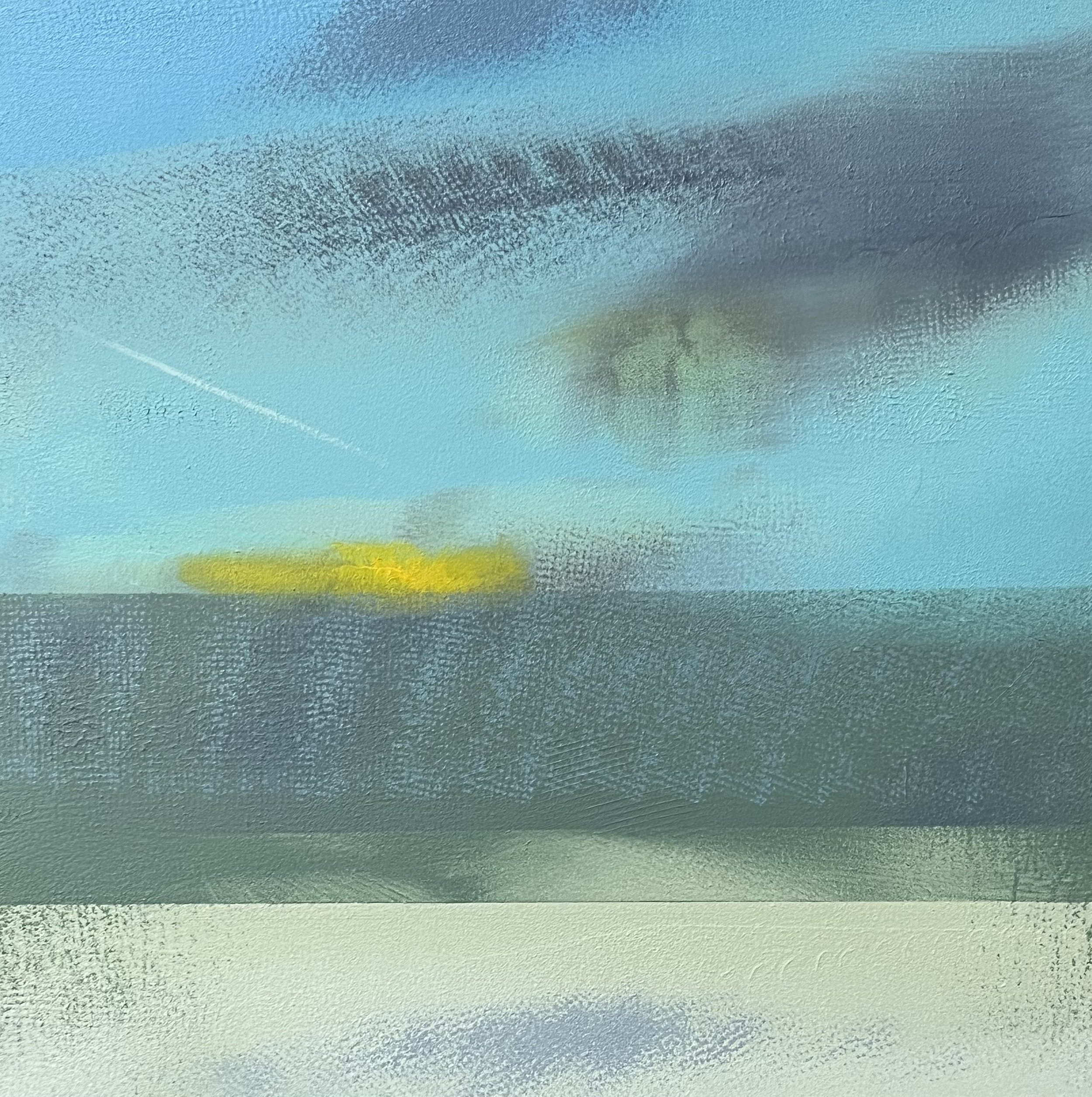 The Sea (no. 11) || Oil on panel || 12"x12" || 2026