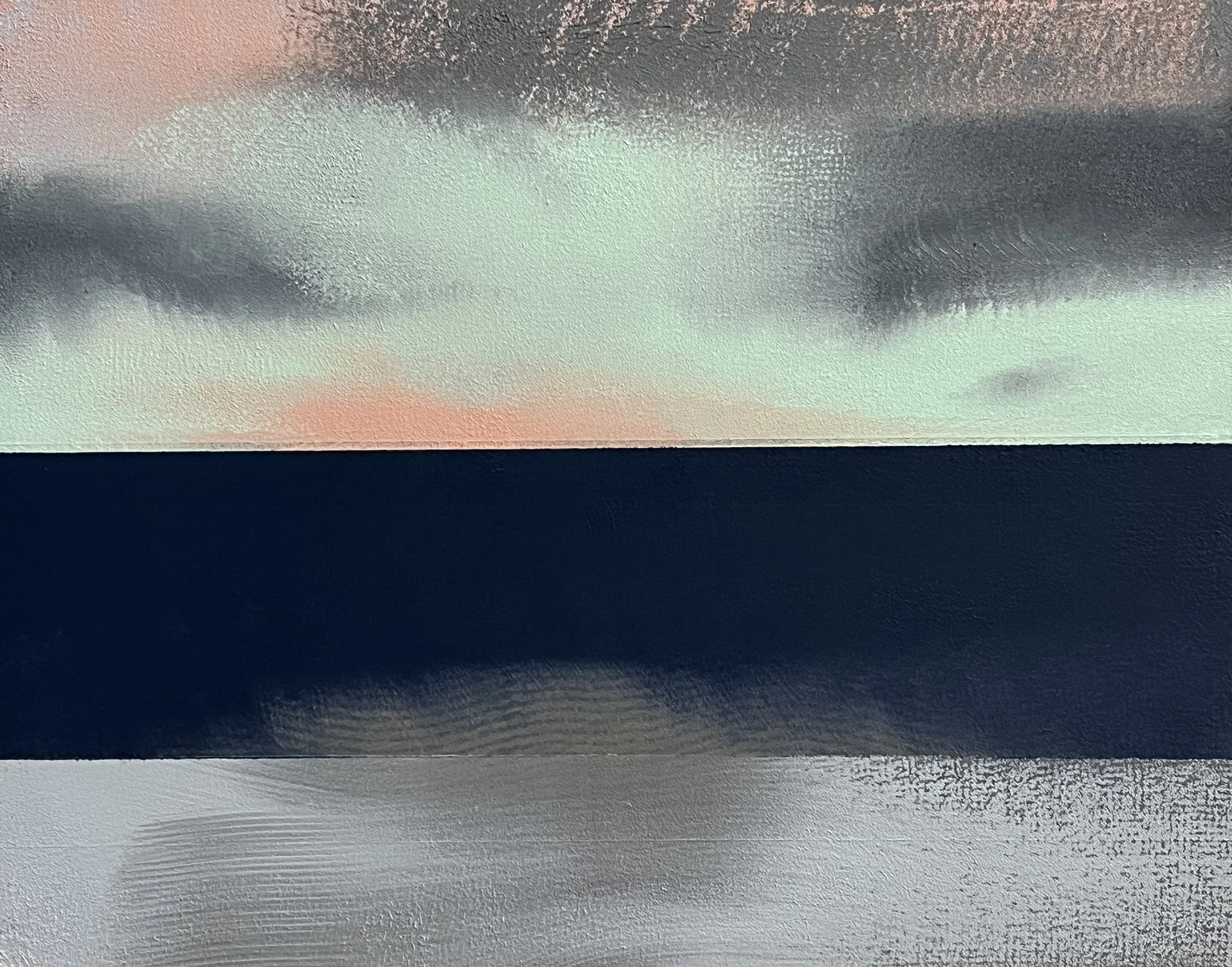 The Sea (no. 9) || Oil on panel || 11"x14" || 2026