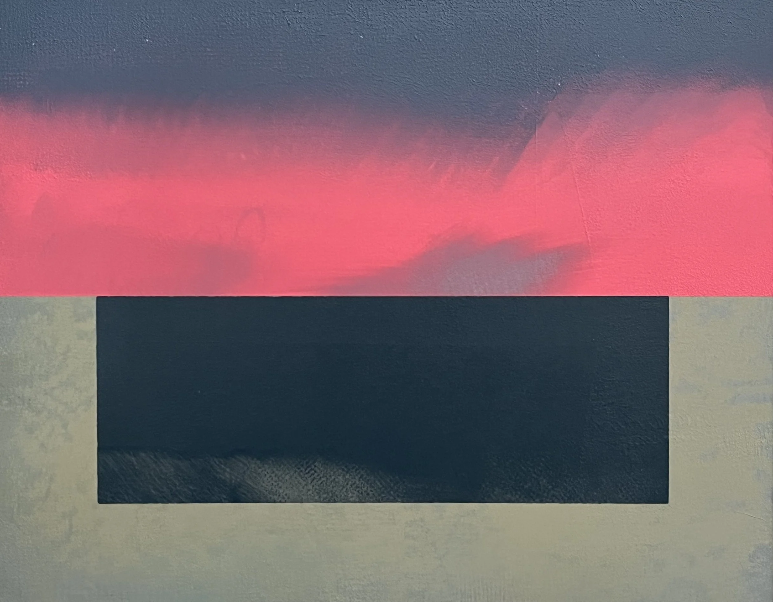 The Sea (no. 7) || Oil on panel || 11"x14" || 2026