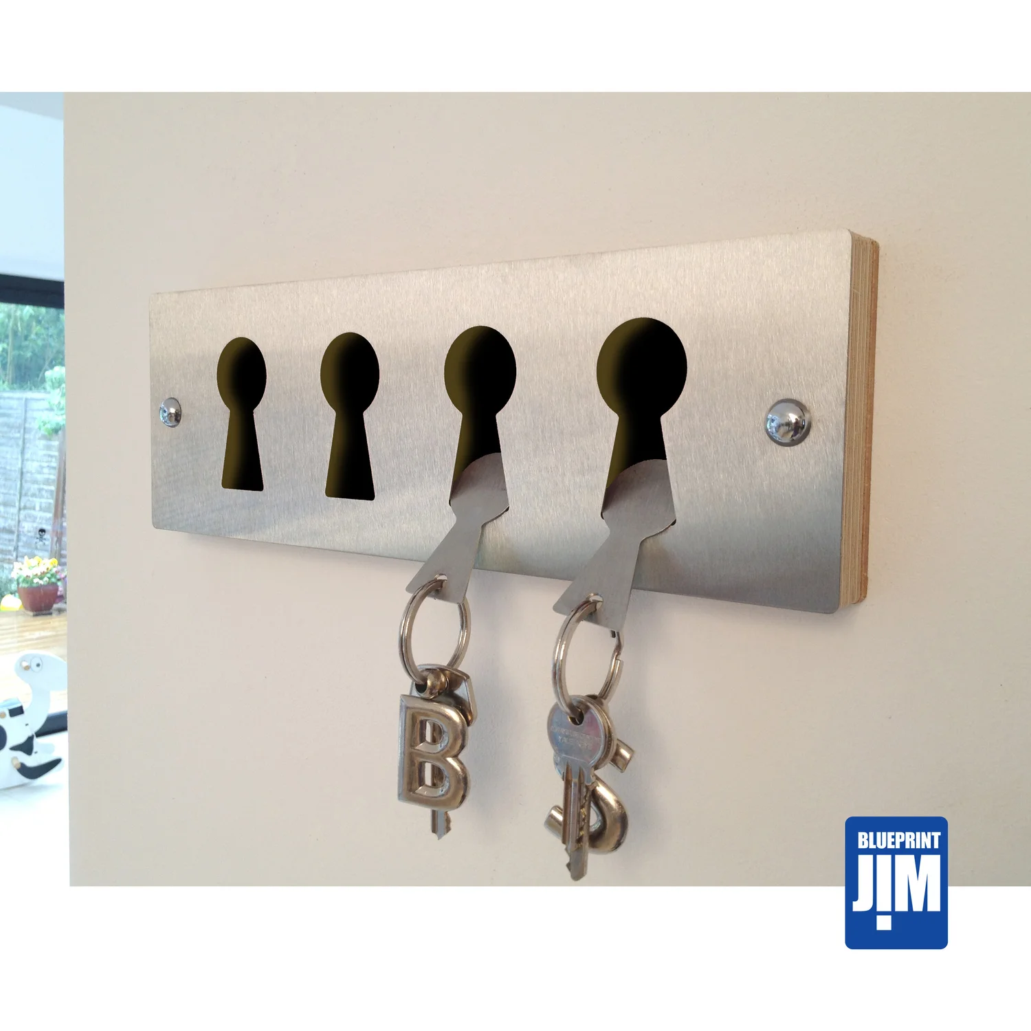 Birch-faced Plywood Key Rack — Blueprintjim