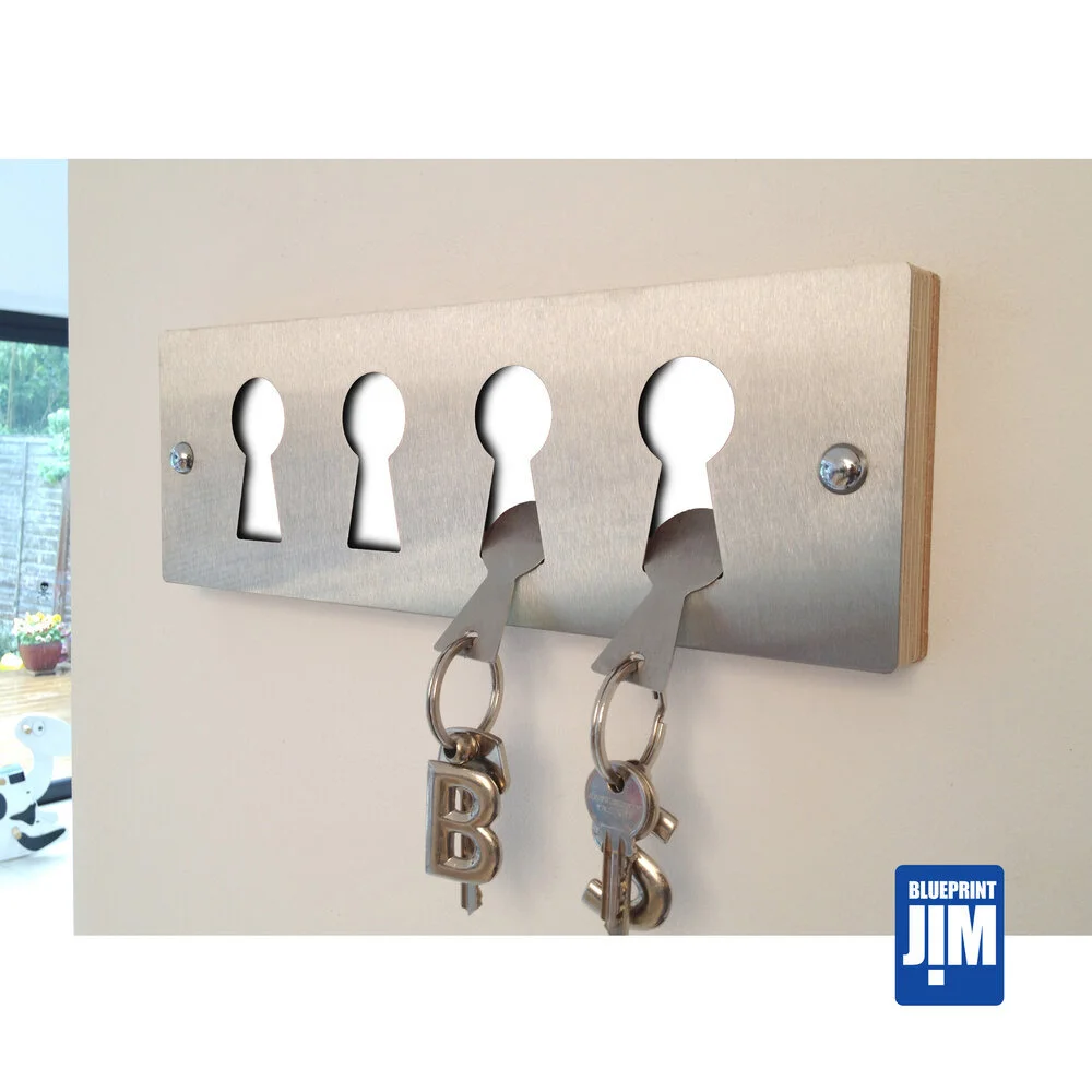 Birch-faced Plywood Key Rack — Blueprintjim