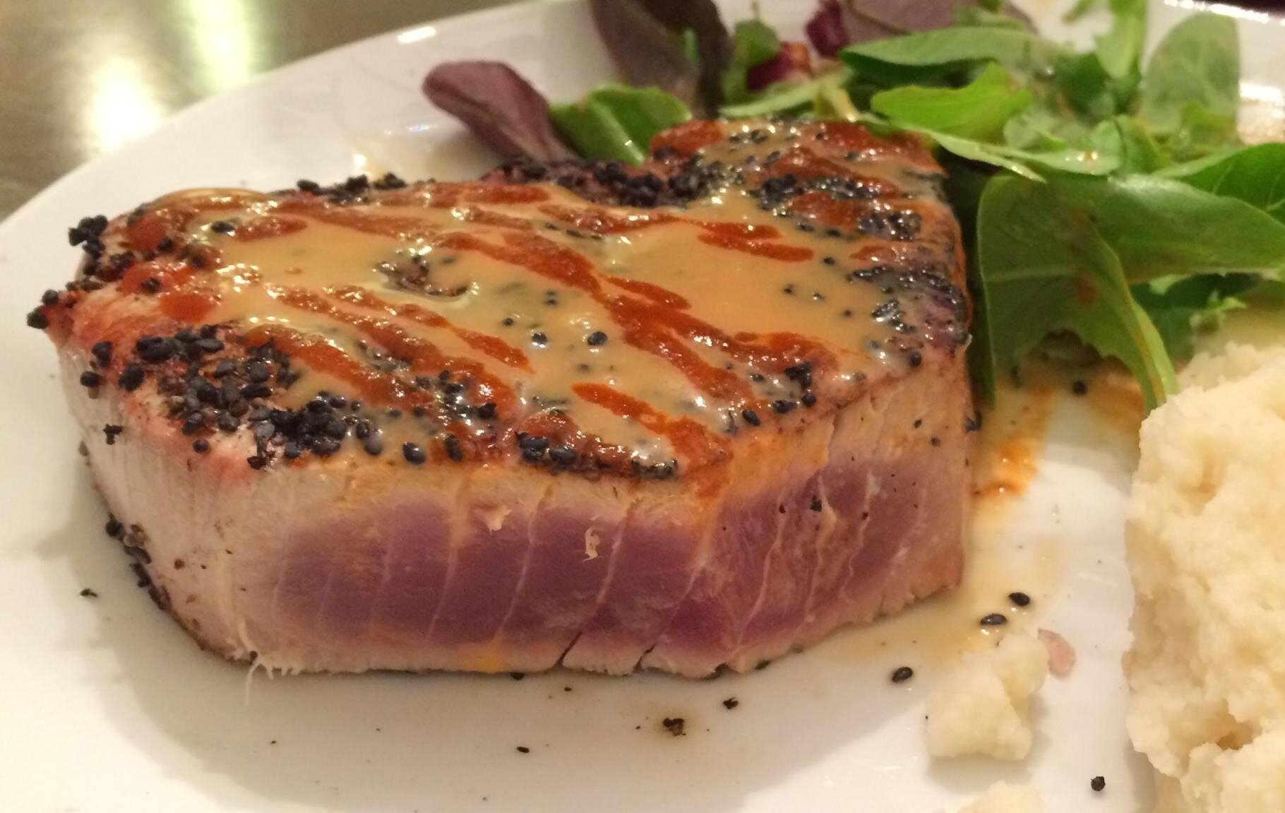 Asian Tuna Steaks on the Grill
