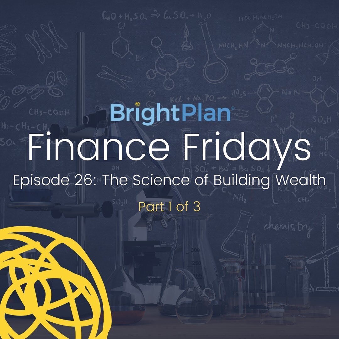 In this week's #financefridays, Jeff and I discuss the science of building wealth. While luck plays a role in every part of our lives, you can shift the probability for financial success in your favor by applying success factors of the millionaires t