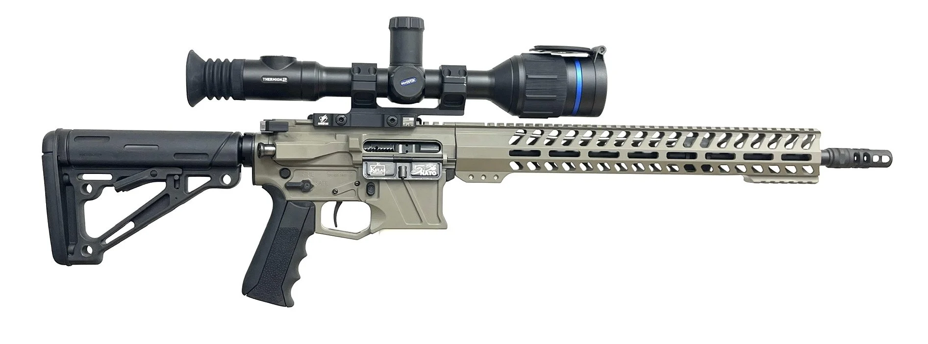 16" with Optic Pulsar Thermion in Shale
