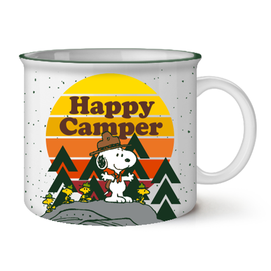 Peanuts Snoopy Happy Camper Mug