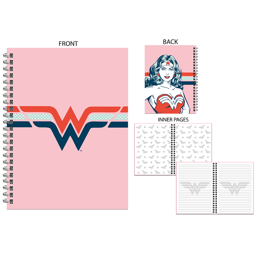 DC Comics Wonder Woman Spiral Notebook