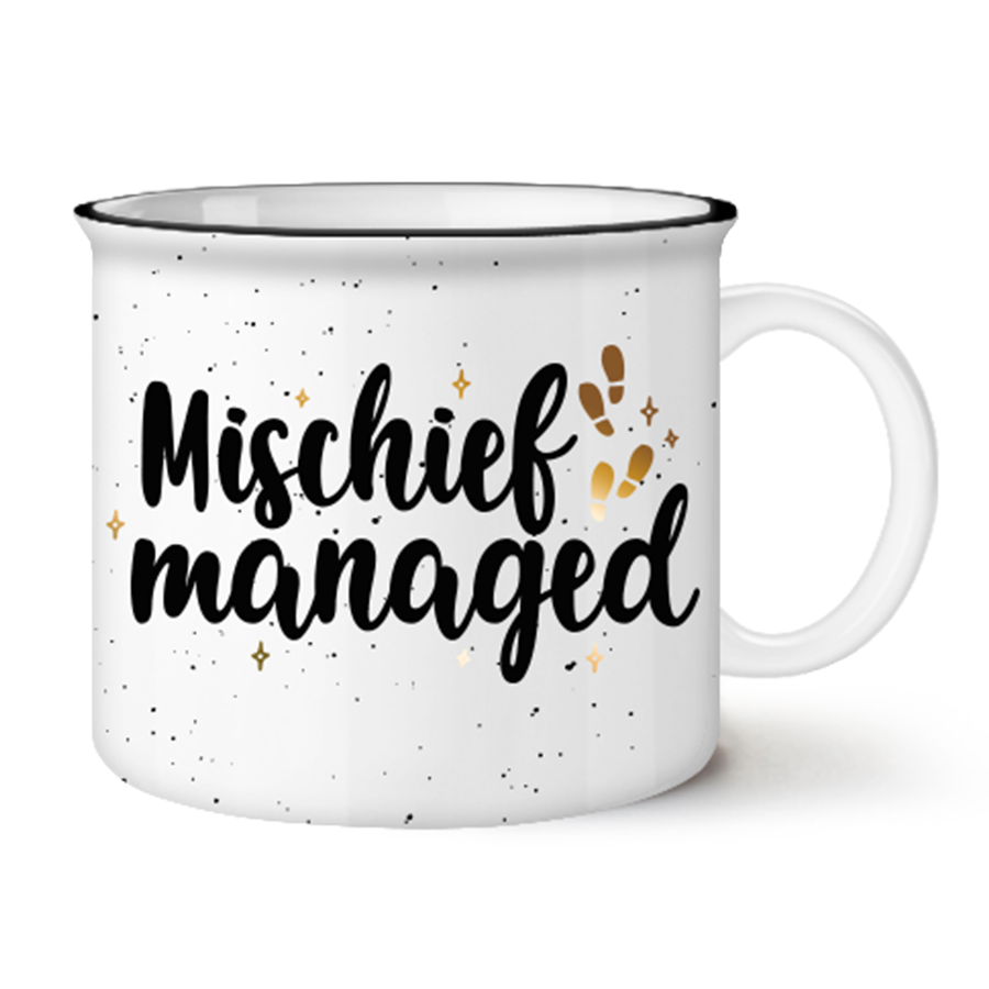 Harry Potter Mischief Managed Camper Mug