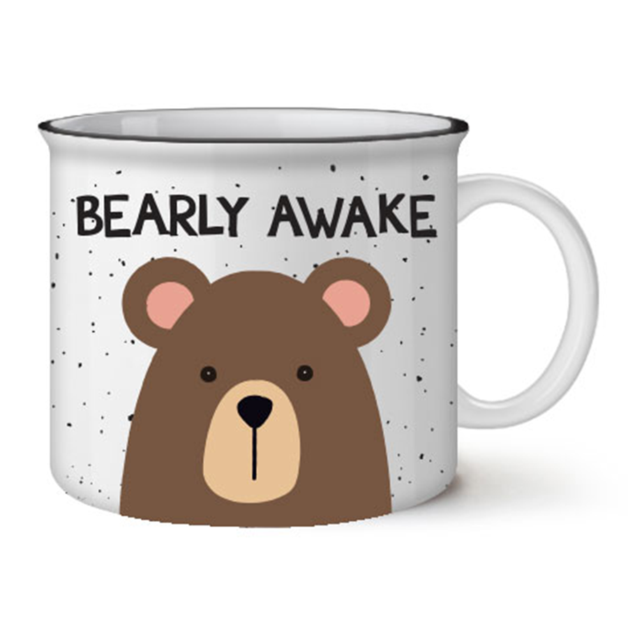 Barely Awake Camper Mug