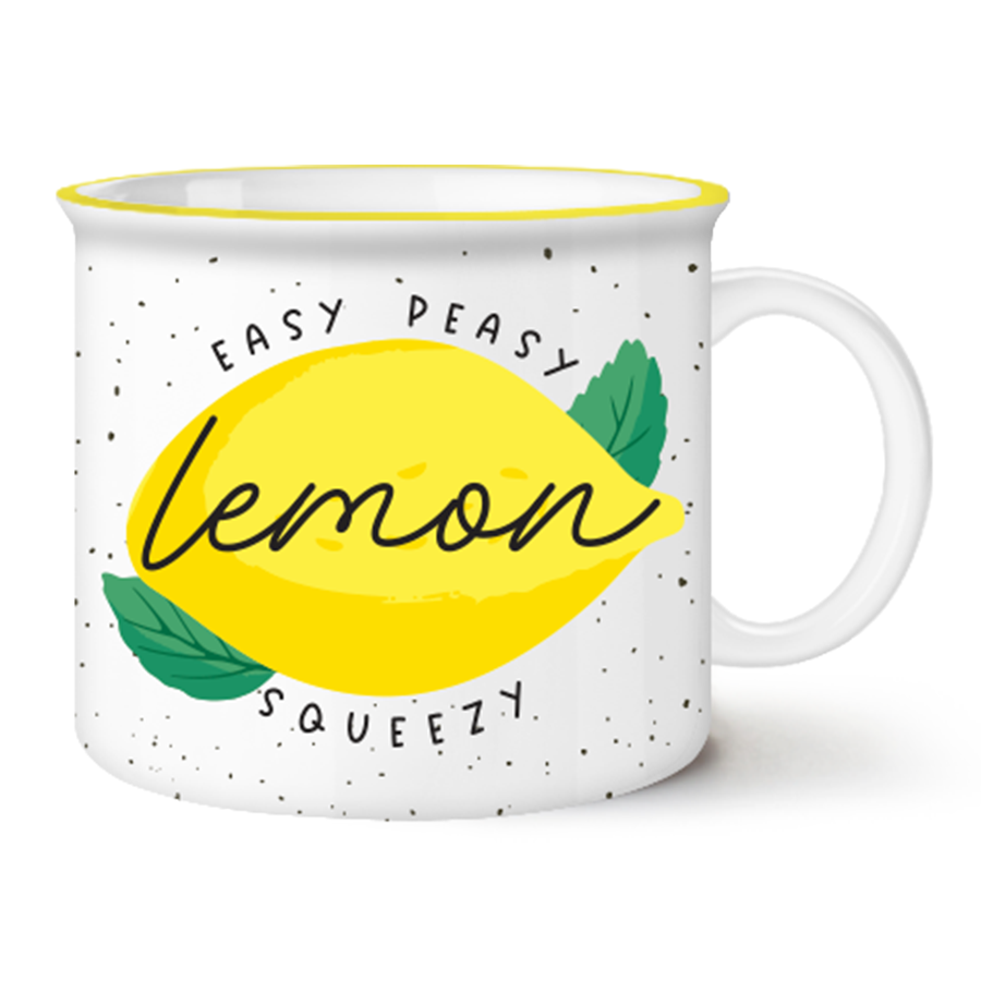 Easy Peasy Lemon Squeezy Camper Mug