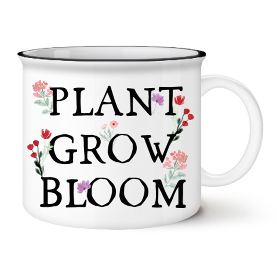 Plant Grow Bloom Camper Mug