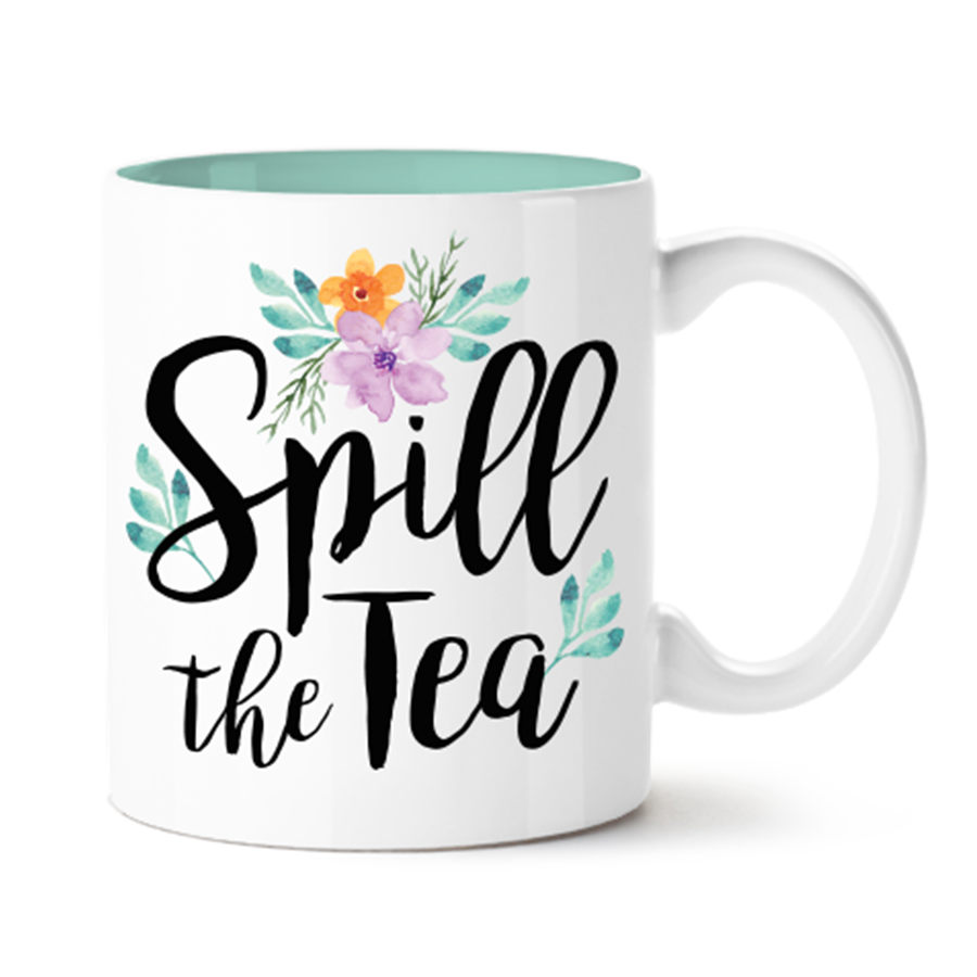 Spill the Tea Ceramic Mug