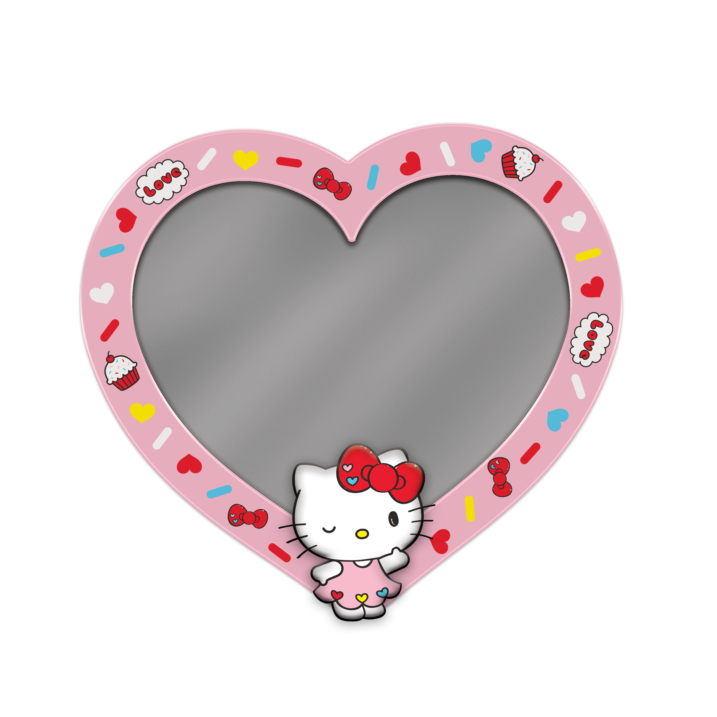 PHOTO FRAME-MOLDED RESIN-SANRIO-HELLO KITTY-VDAY HK HEART SPRINKLE FRAME-AA021424590.png