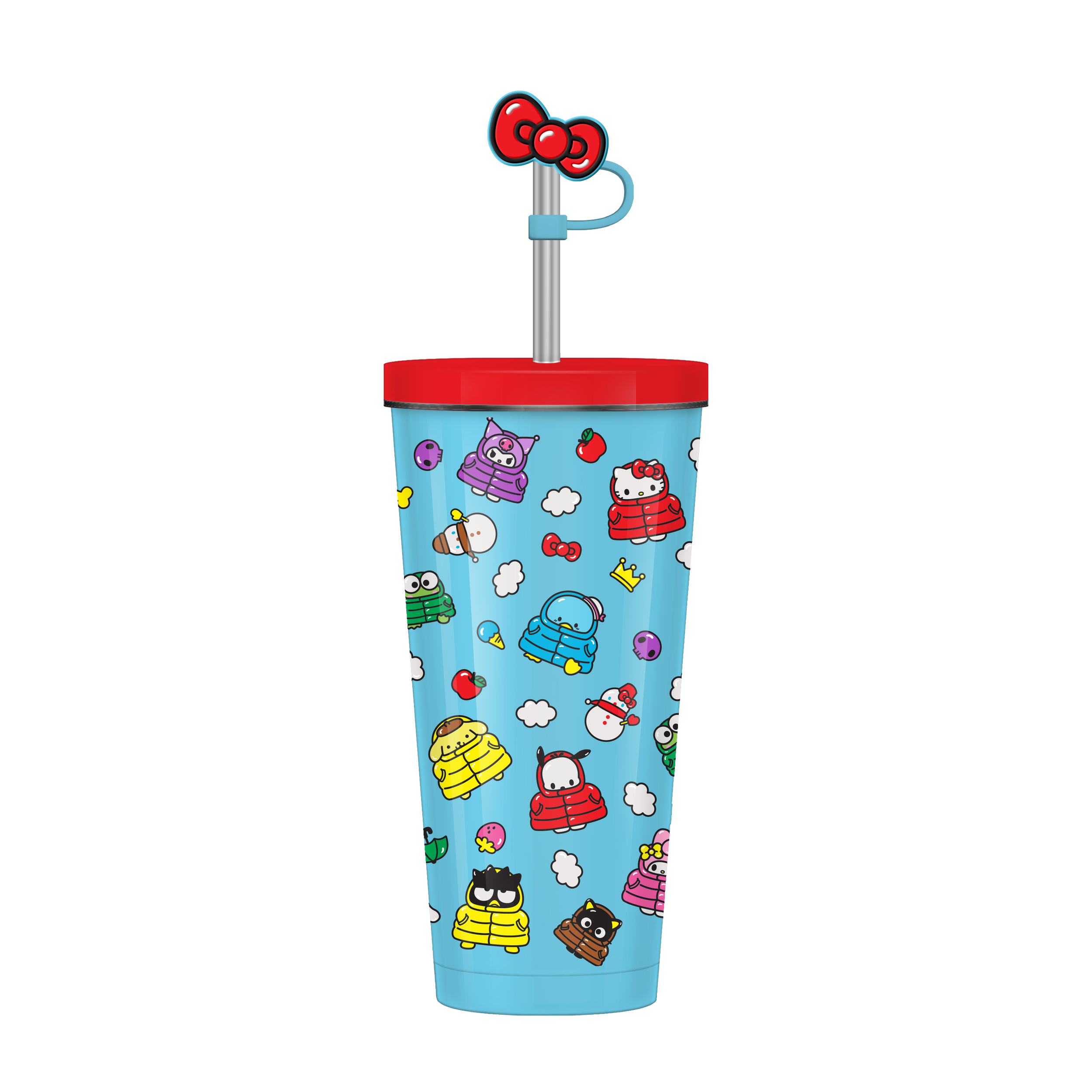 STAINLESS STEEL TUMBLER W LID AND STRAW CAP 24 OZ_HELLO KITTY AND FRIENDS_PUFFER JACKETS TOSS PRINT_AA090325326_M.png