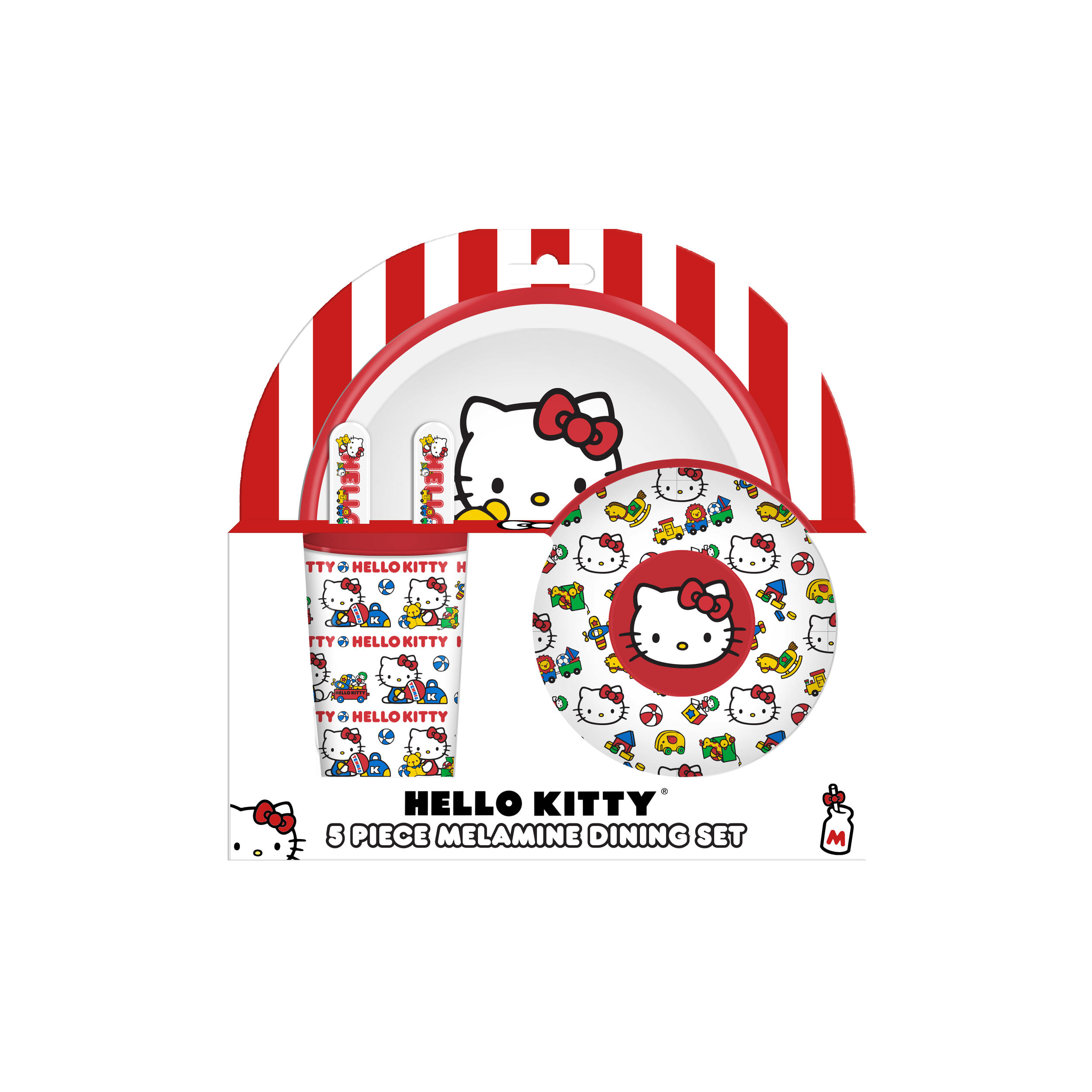 MELAMINE DINNERWARE SET 5PK-PKG-SANRIO-HELLO KITTY-PLAYTIME SET-AA052423144..png