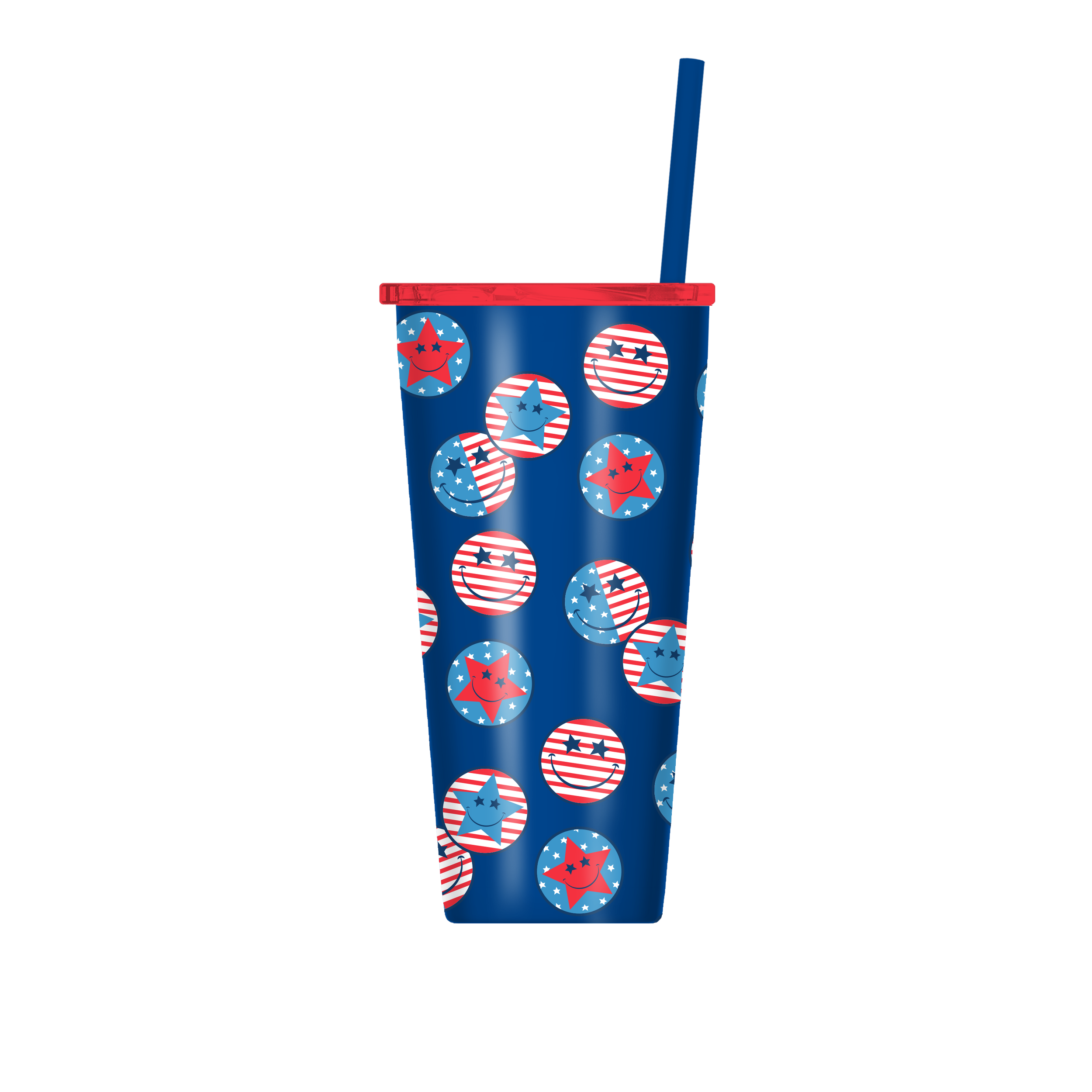 STAINLESS STEEL TUMBLER W LID AND STRAW-22 OZ-SB-PATRIOTIC SMILEY BUTTONS-AA042722384.png