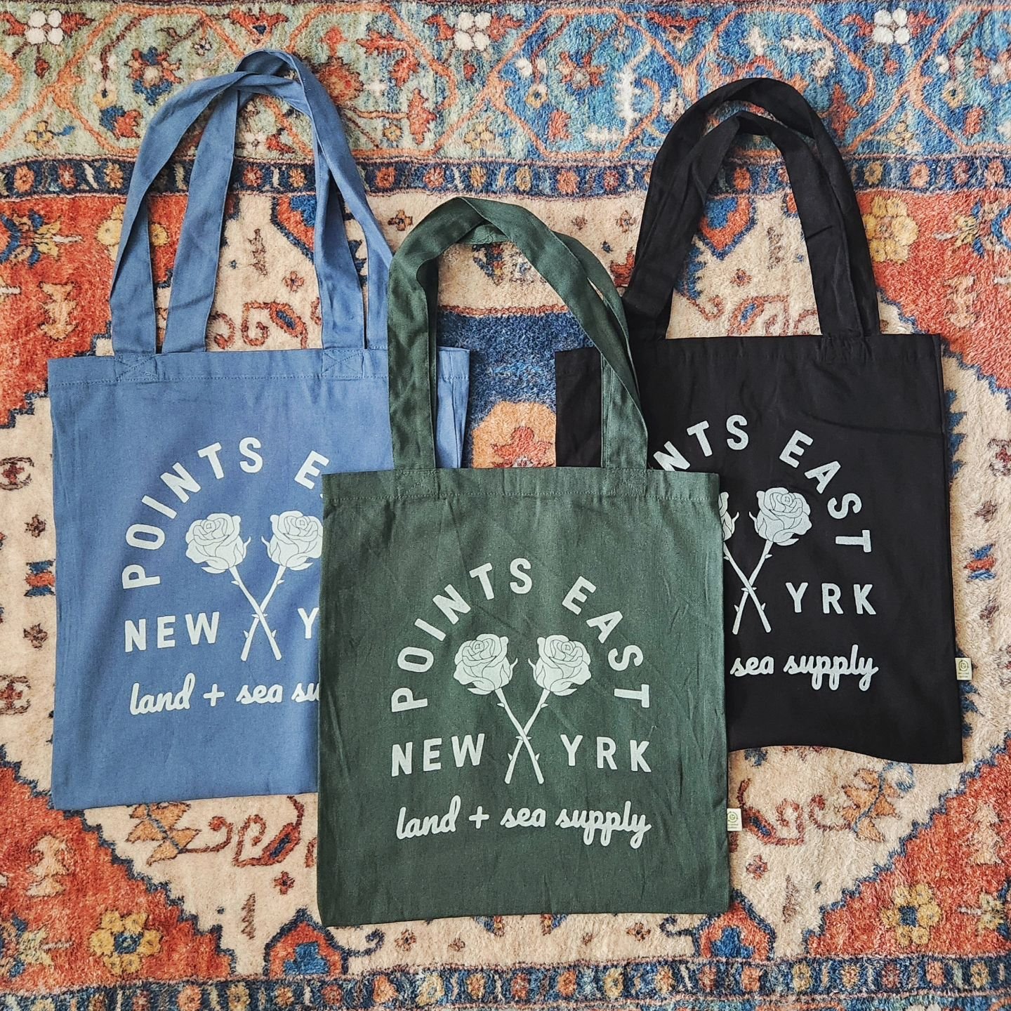 New Reclaim Totes are available now. Made with 100% post-industrial recycled cotton and hand printed with the new fan favorite State Flower design. The perfect every day bag.
.
.
.
.
.
.
.
#newyork #longisland #liny #pointseastsurf #pointseast #madei