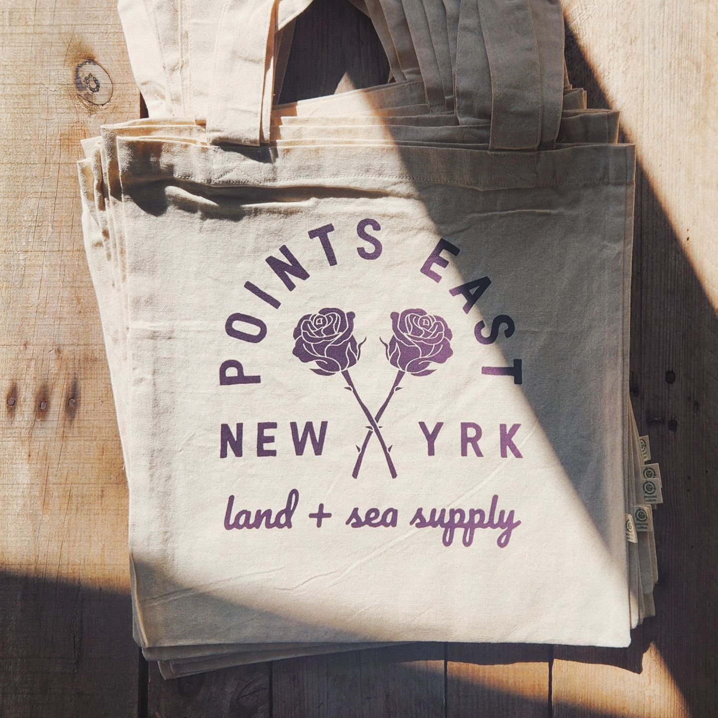 Happy Earth Day! Get a free Reclaim Tote today only (4/22) with a $50 purchase on the site. This tote is made from 100% post-industrial recycled cotton and printed with our water-based &quot;waste&quot; ink. When an ink gets too old, there's not enou