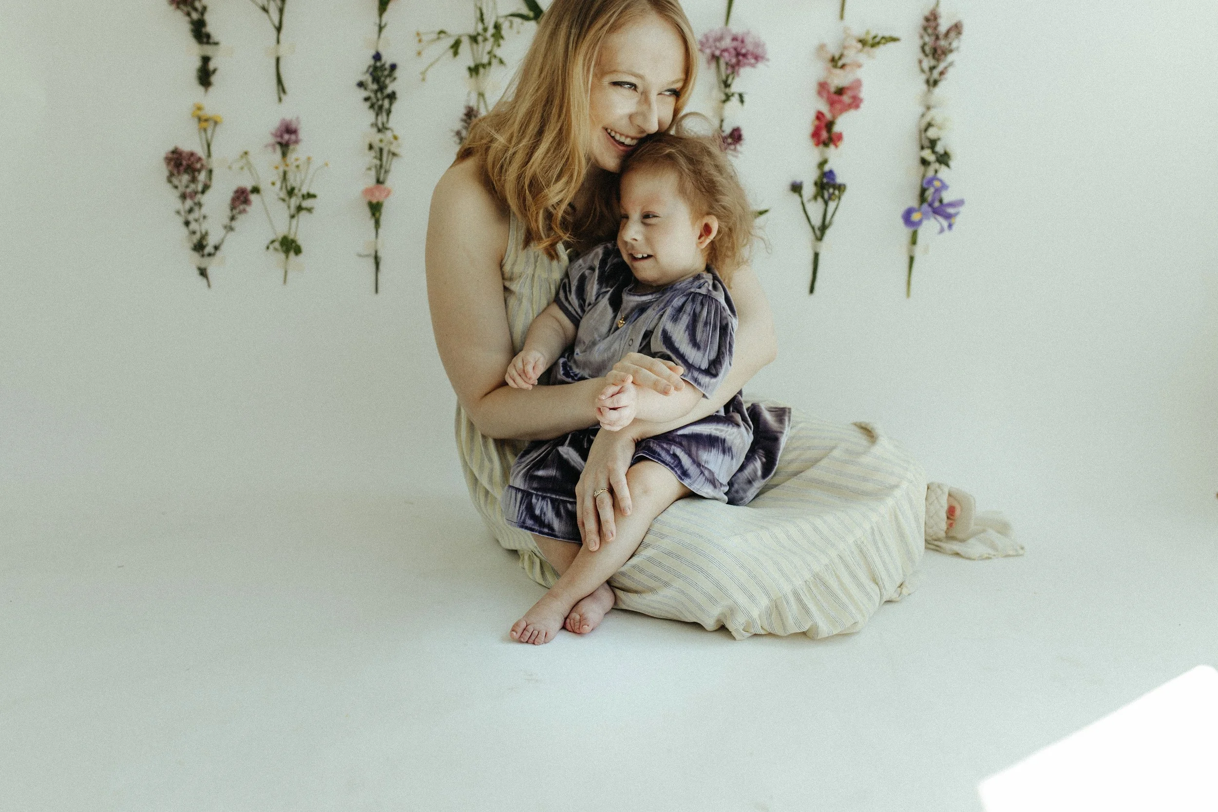 Family Photograph Flowers