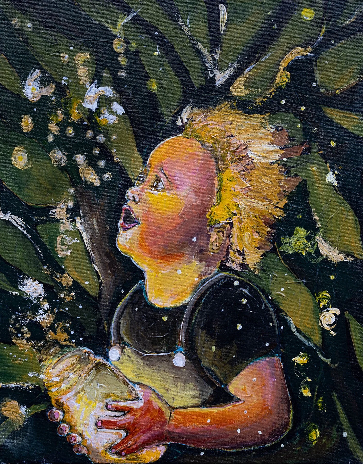 Young Lights || Acrylic on Canvas, 16”x20”