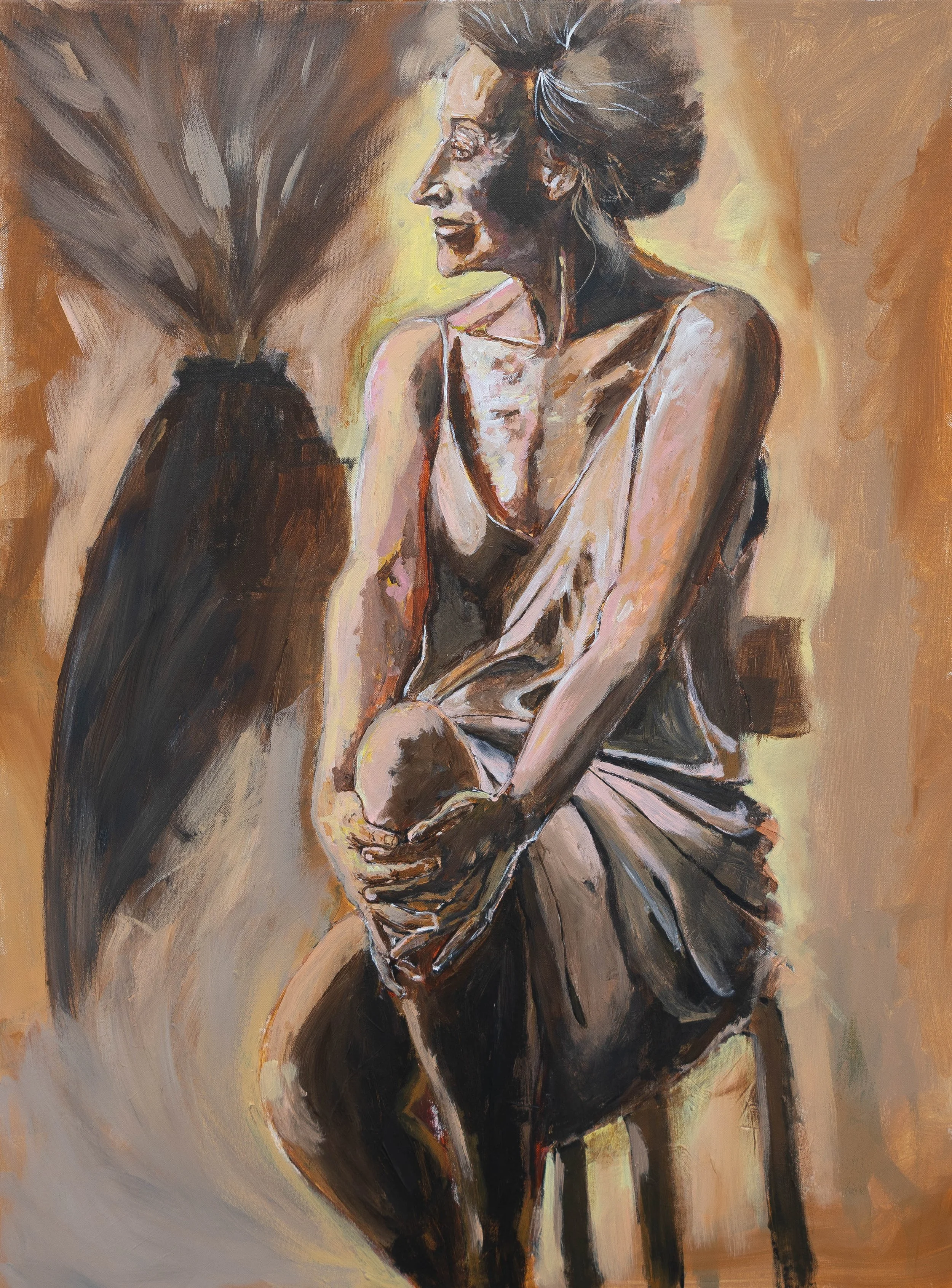 Graceful || Acrylic on Canvas, 30"x40"
