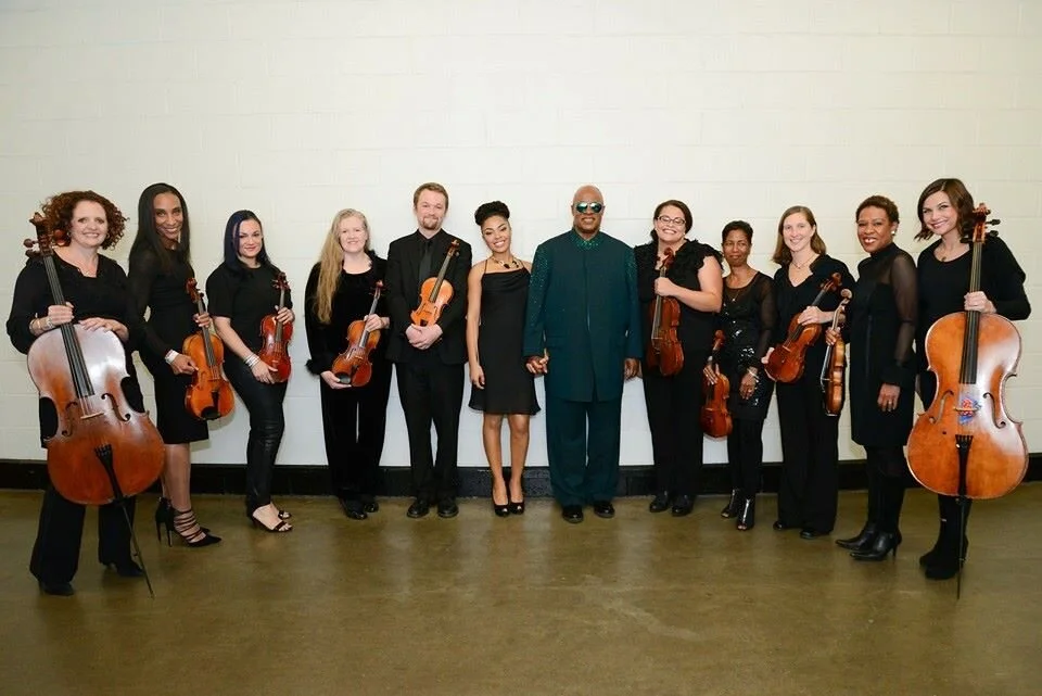 Michelle performed as part of the string section of the Detroit stop of Stevie Wonder's "Songs in the Key of Life" Tour (November 2015)