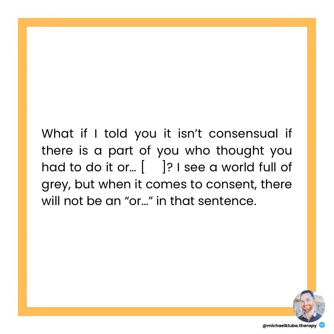 🌾There&rsquo;s a difference between negotiation and doing something or&hellip;

#consent #consensual #nonconsensual #relationships #boundaries #control #manipulation #abuse #trauma #relationaltrauma #negotiation #coercion #fear #therapist