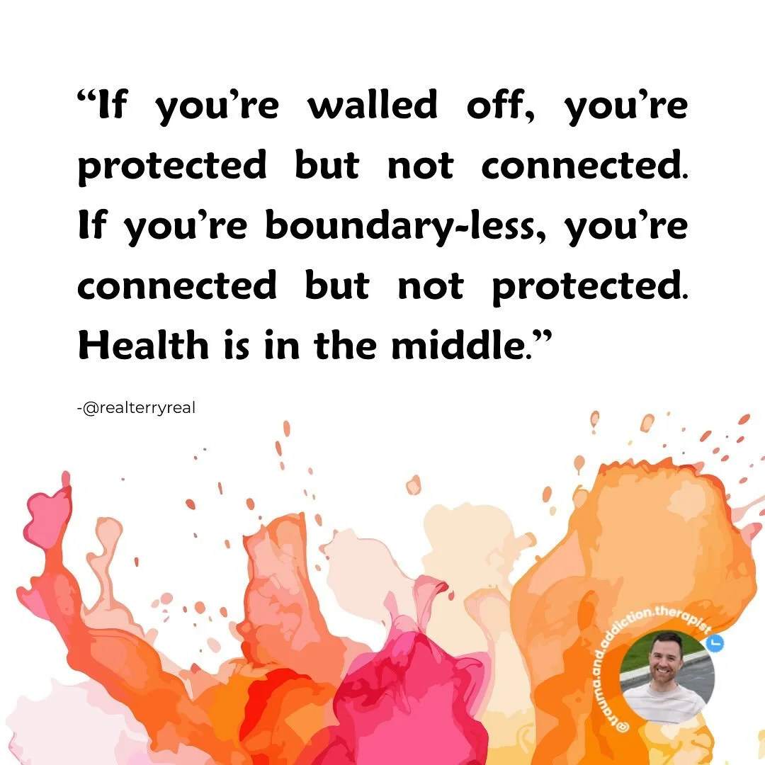 🍂Our relational and emotional health comes from balancing two core needs: protection and connection (boundaries and intimacy).

&bull;@realterryreal