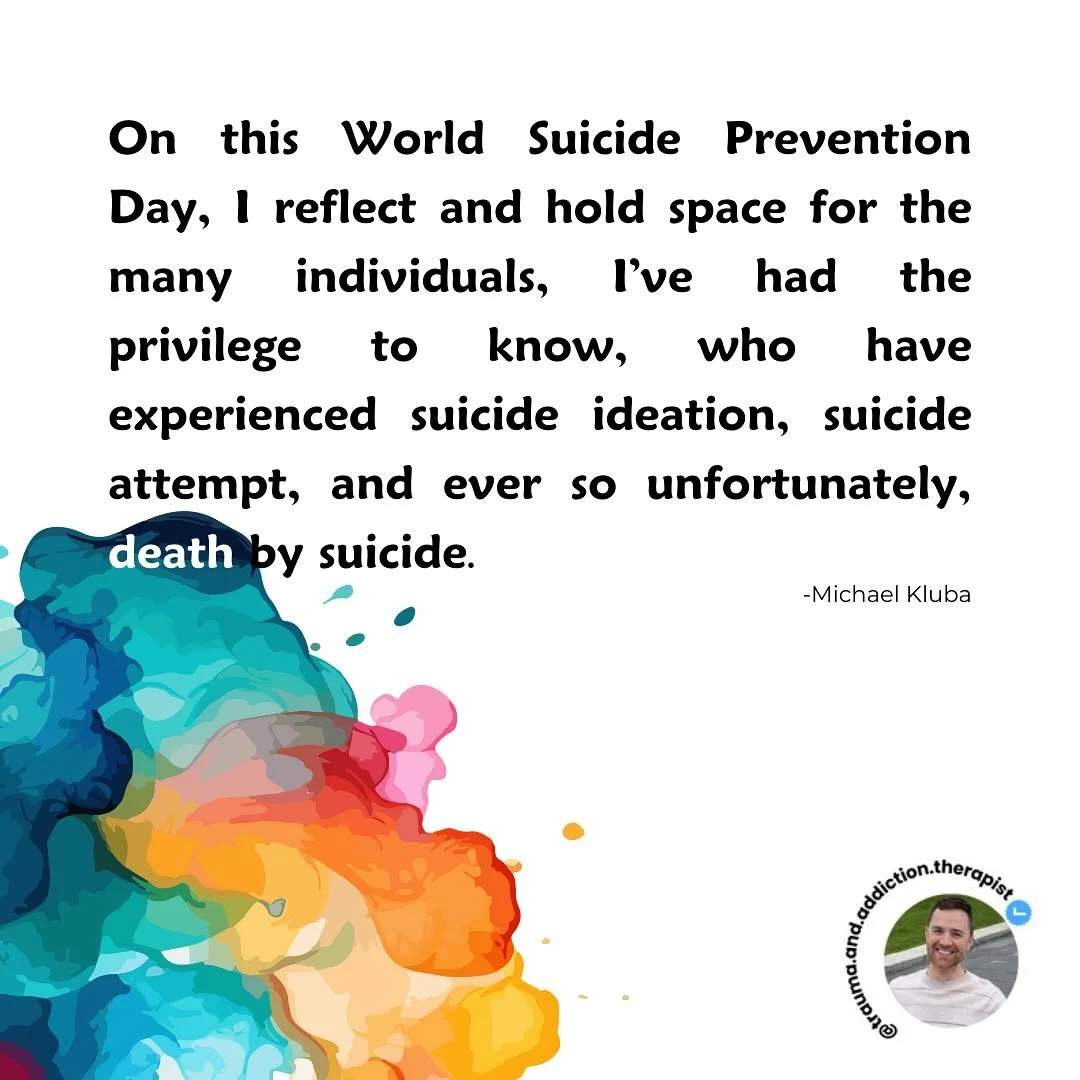 💛Your life means something.

🎗️Today, especially, is often triggering for so many, in various ways, and for a multitude of reasons.

🎗️Please lean on your support networks. 

🎗️For Canada and the U.S., call or text the Suicide Crisis Helpline at 