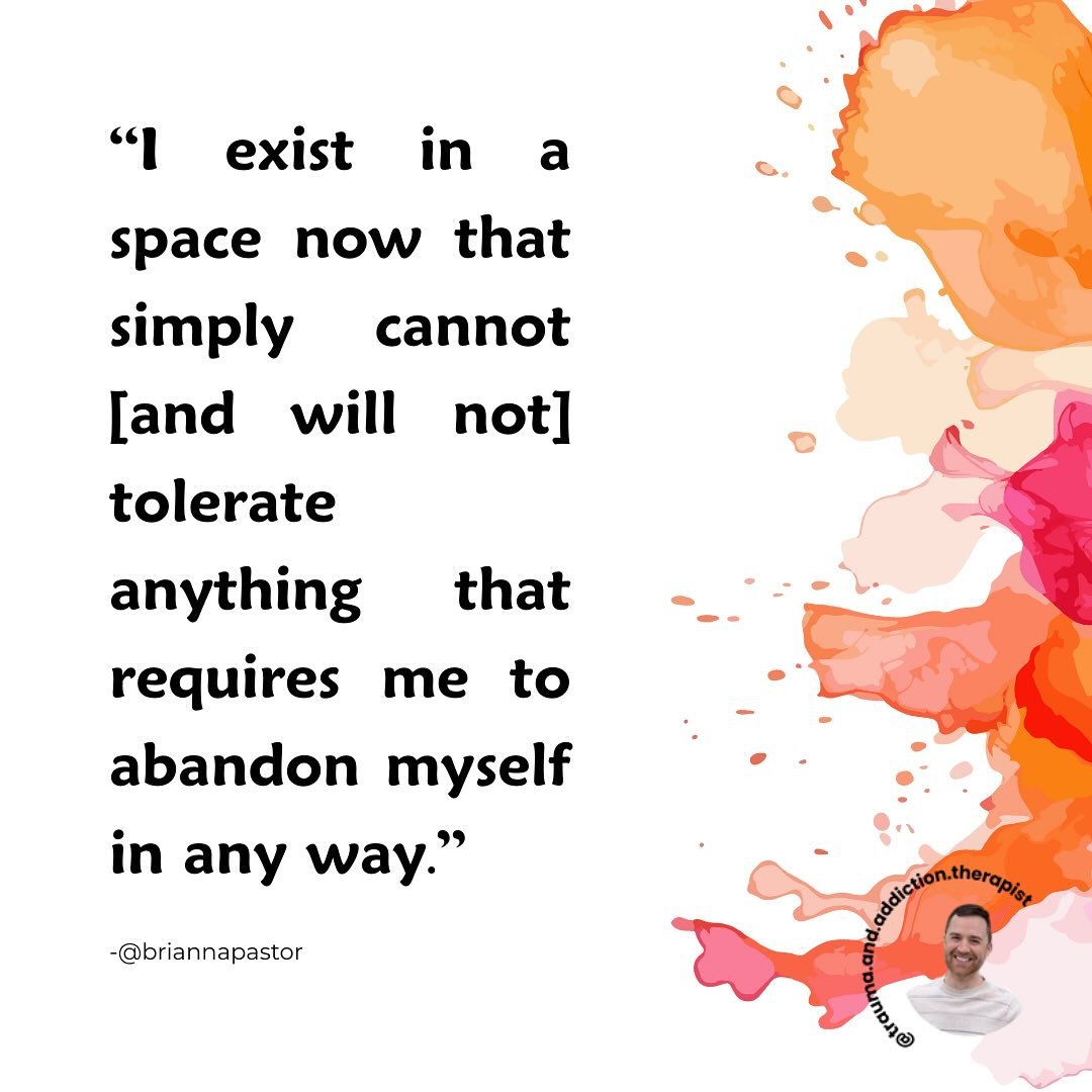 🍂Self-abandonment might feel like:
&bull;Tension in jaw, chest, throat.
&bull;Numbness, out of body, dizziness.
&bull;A curling inwards, constriction.
&bull;Knots, hollowness in stomach.
&bull;Fatigue, slouching.
&bull;Fight, flight, freeze - racing