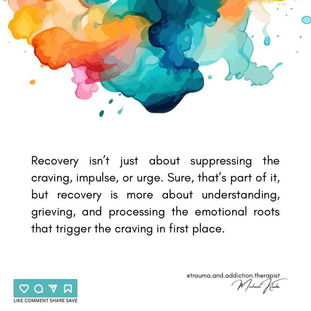 🔸Disclaimer: This perspective of recovery is within a specific context. Recovery can be defined in various ways, dependent on the approach you and your support network are using.

#recovery #addictionrecovery #addictiontherapist #emotionalhealth #tr