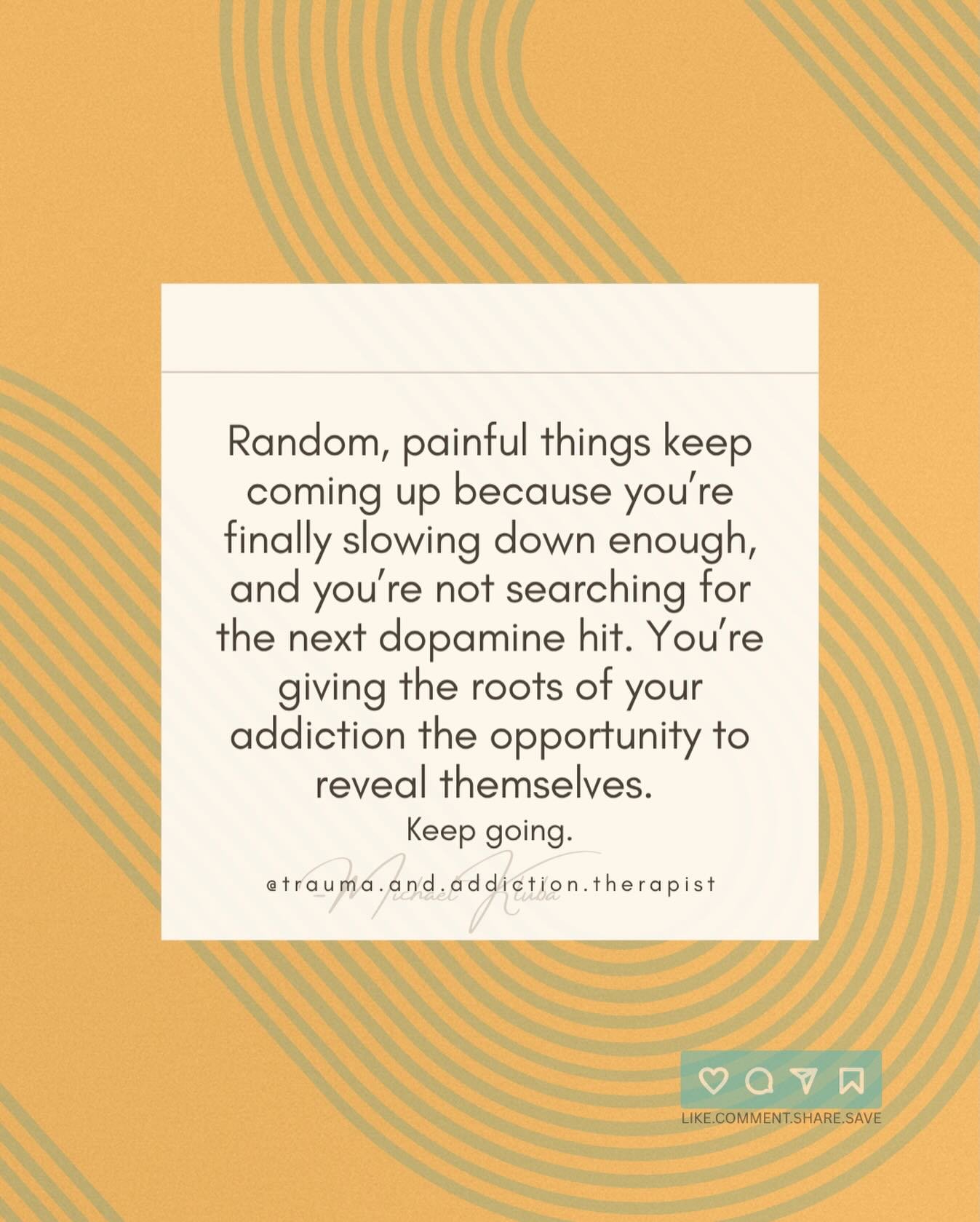 🌱They&rsquo;re not so random.

🌱Seek support.

#traumainformed #addiction #pain #mentalhealth #roots