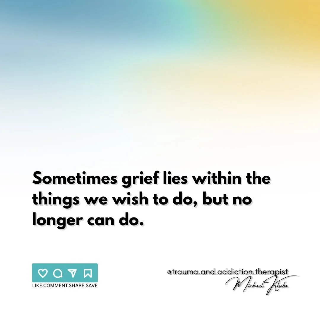 🔸The things you did with them.
🔸The things you never got a chance to do.
🔸The things society didn&rsquo;t privilege you with.
🔸The things illness took away.

➡️These are some of the things I&rsquo;m talking about here.

#grief #loss #death #betra