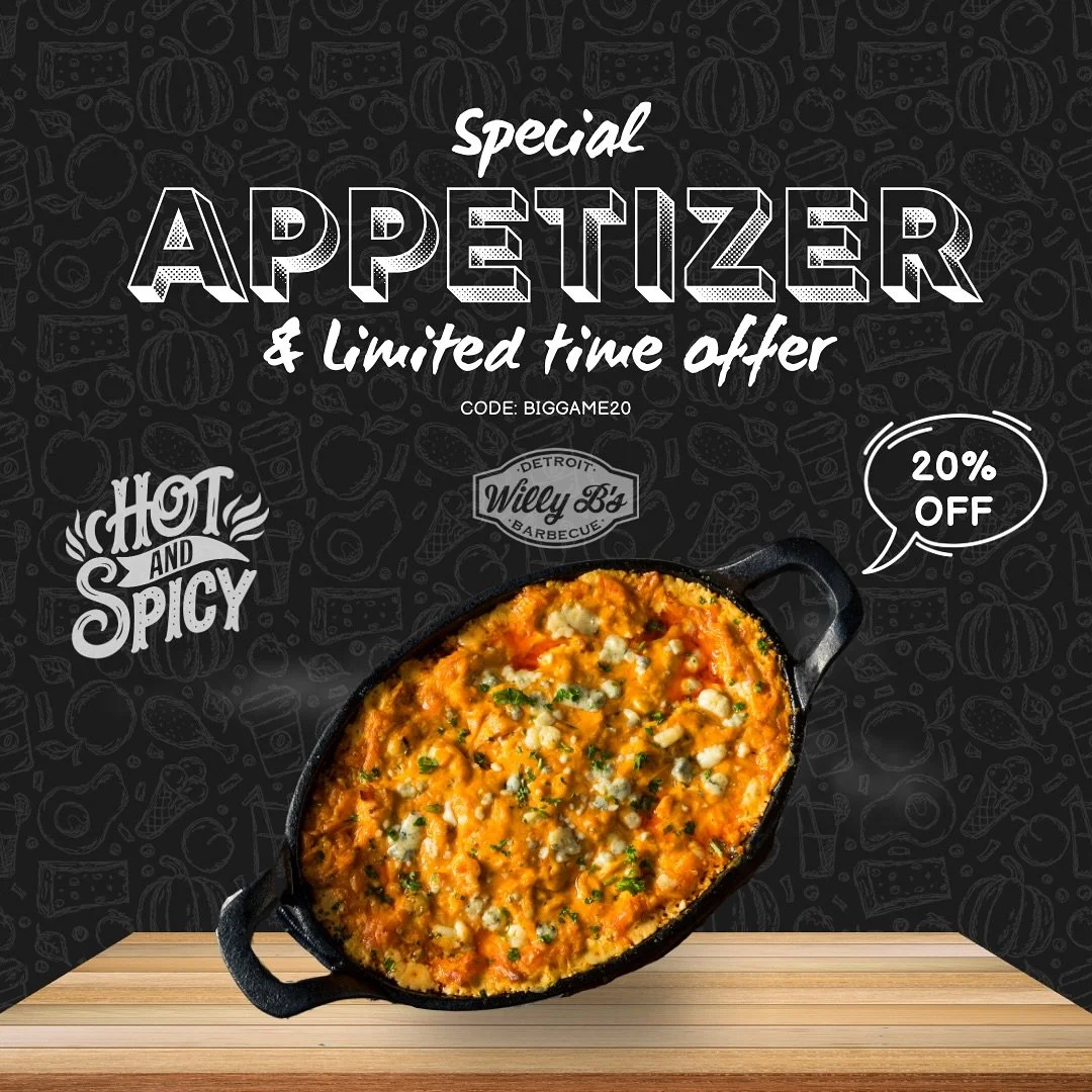 Appetizers are key for the BIG GAME and we are sharing how to make one of our favs!! It&rsquo;s on our website under Tasty Bites 

 You may also need some spices for upcoming meals .. here&rsquo;s a 20% off for you too!! Code: BIGGAME20 

https://www