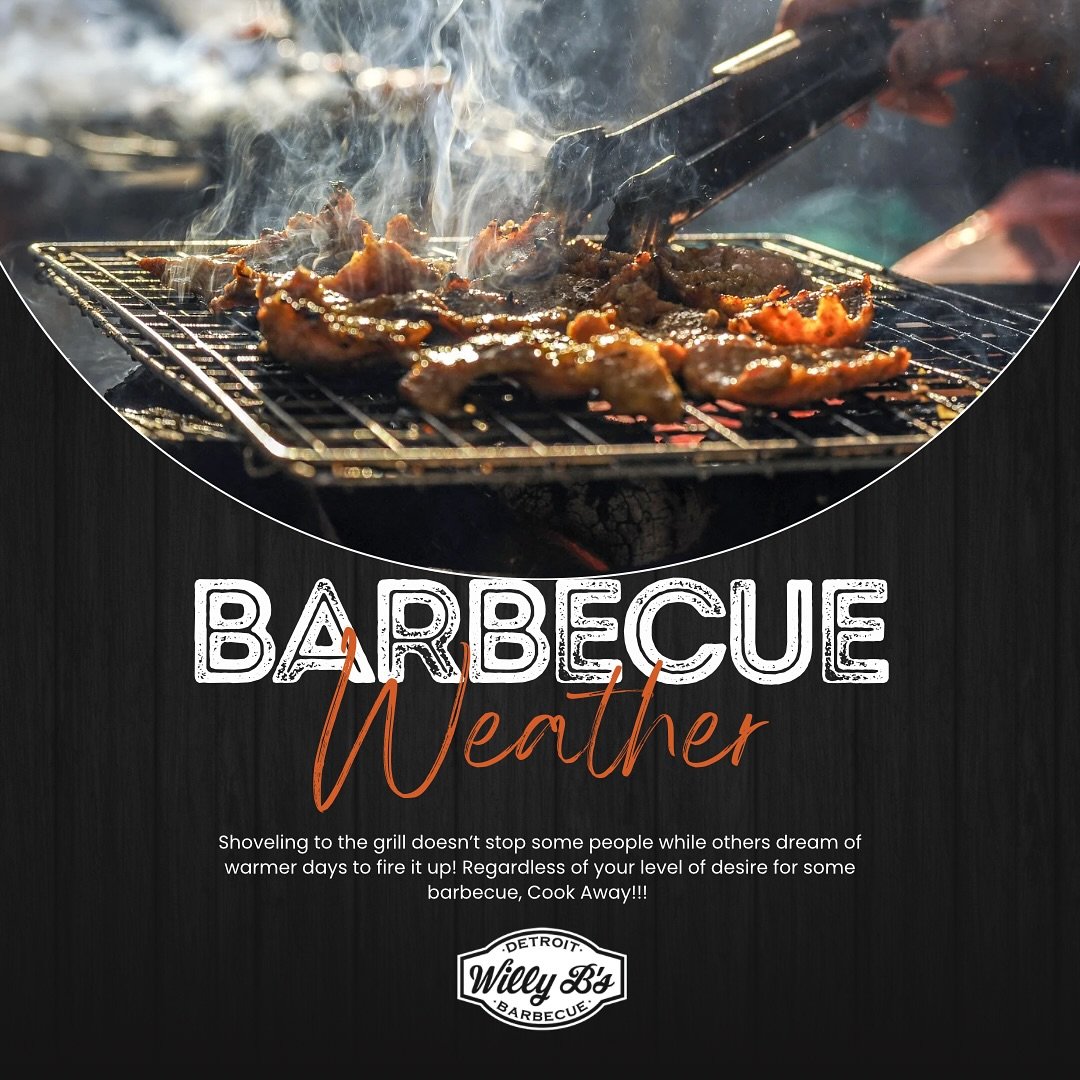 Barbecue Weather doesn&rsquo;t flow like Sweater Weather when you say it but everyone loves some fresh bbq no matter the weather!

What will you be grilling soon? 

#bbq #grilling #foodie #winter
