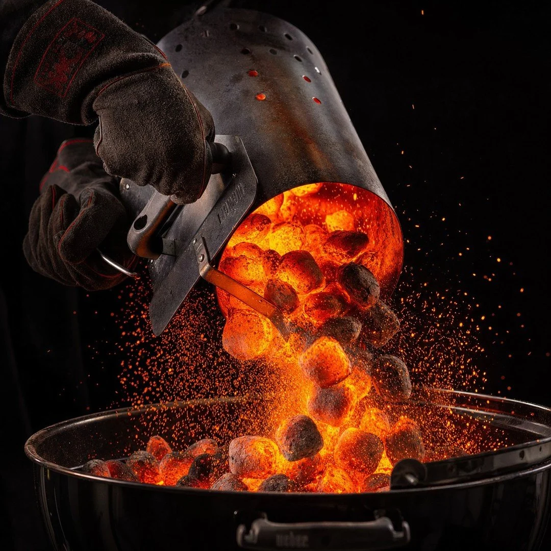 If you are still using lighter fluid, this post is for you.

Lighter fluid leaves a petrochemical residue on your coals that burns off into your food. You can taste it &mdash; especially on the first cook of the day. It is not a flavor you want.

The