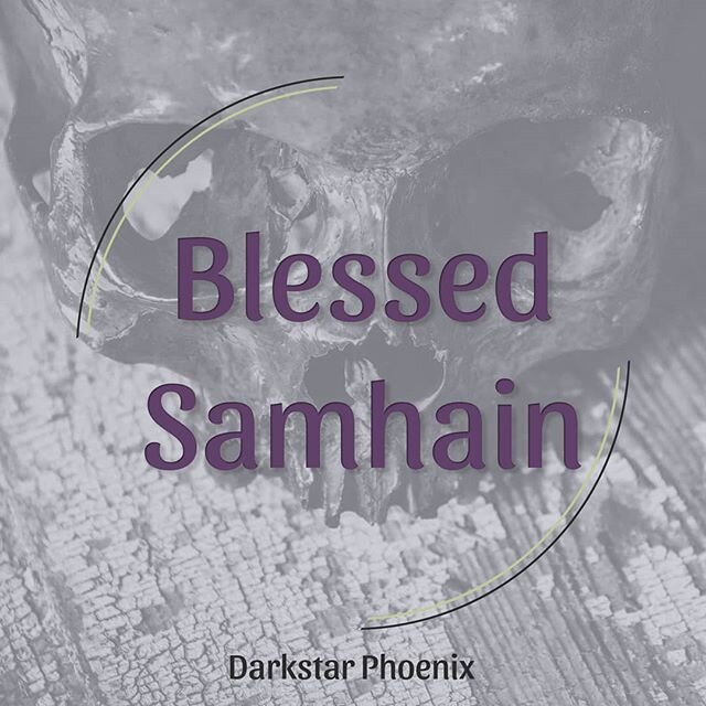 Tonight we celebrate Samhain, the last harvest festival. It is a liminal time that marks the end of the light half of the year and the beginning of the dark half. Samhain reminds us not only of the natural cycle of death and rebirth but of our own na