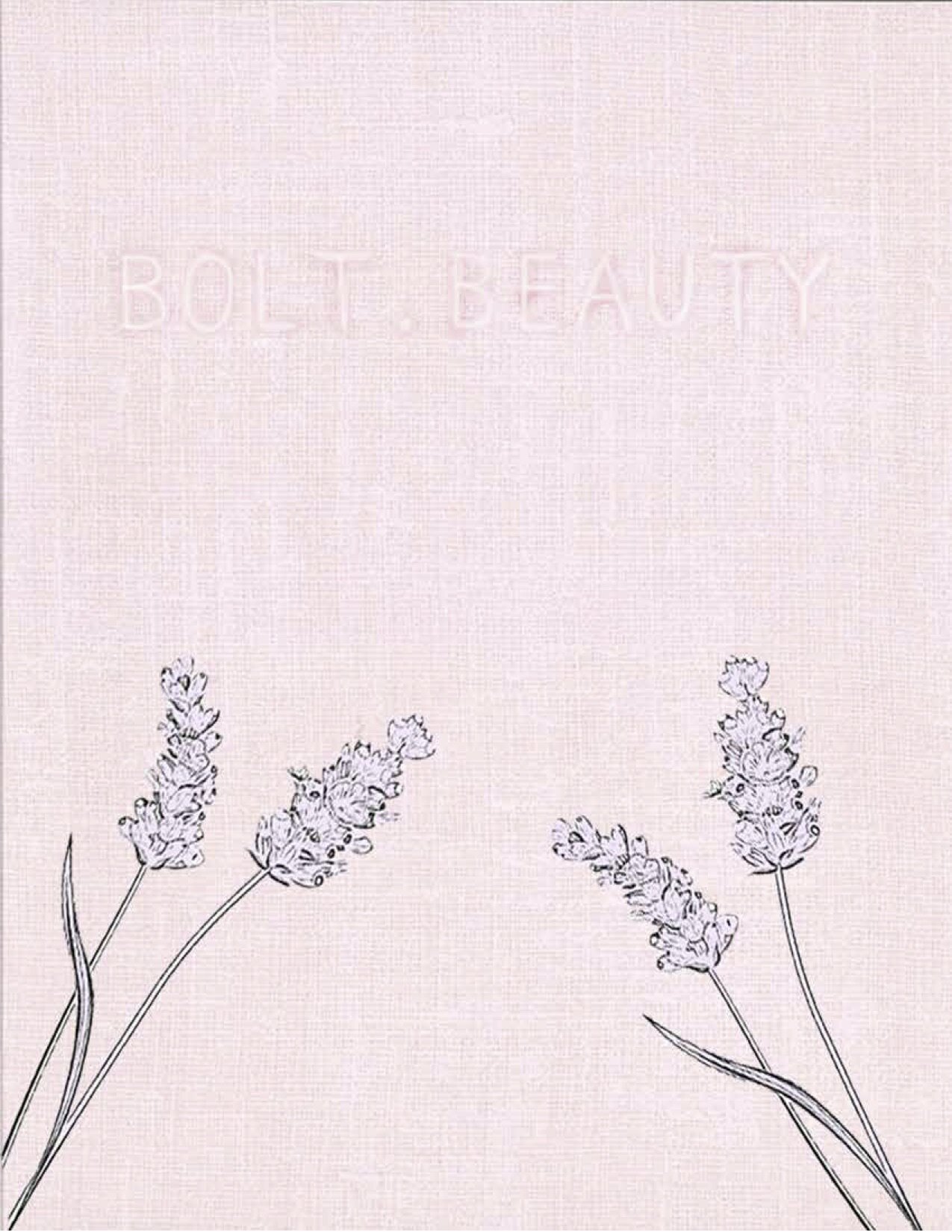 The Bolt Beauty Collection Cookbook Spring 2020