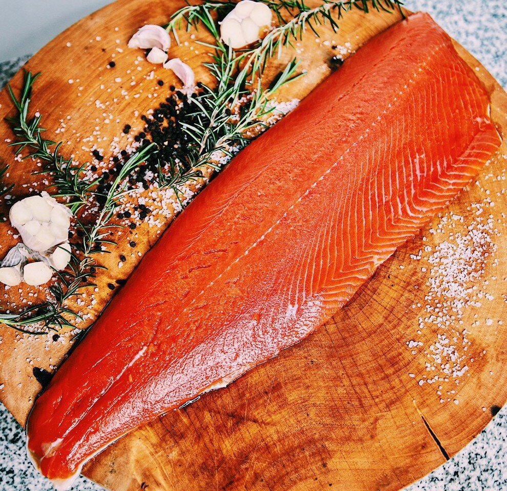 Alaska Sockeye Salmon Full Fillet THB1950 per KG