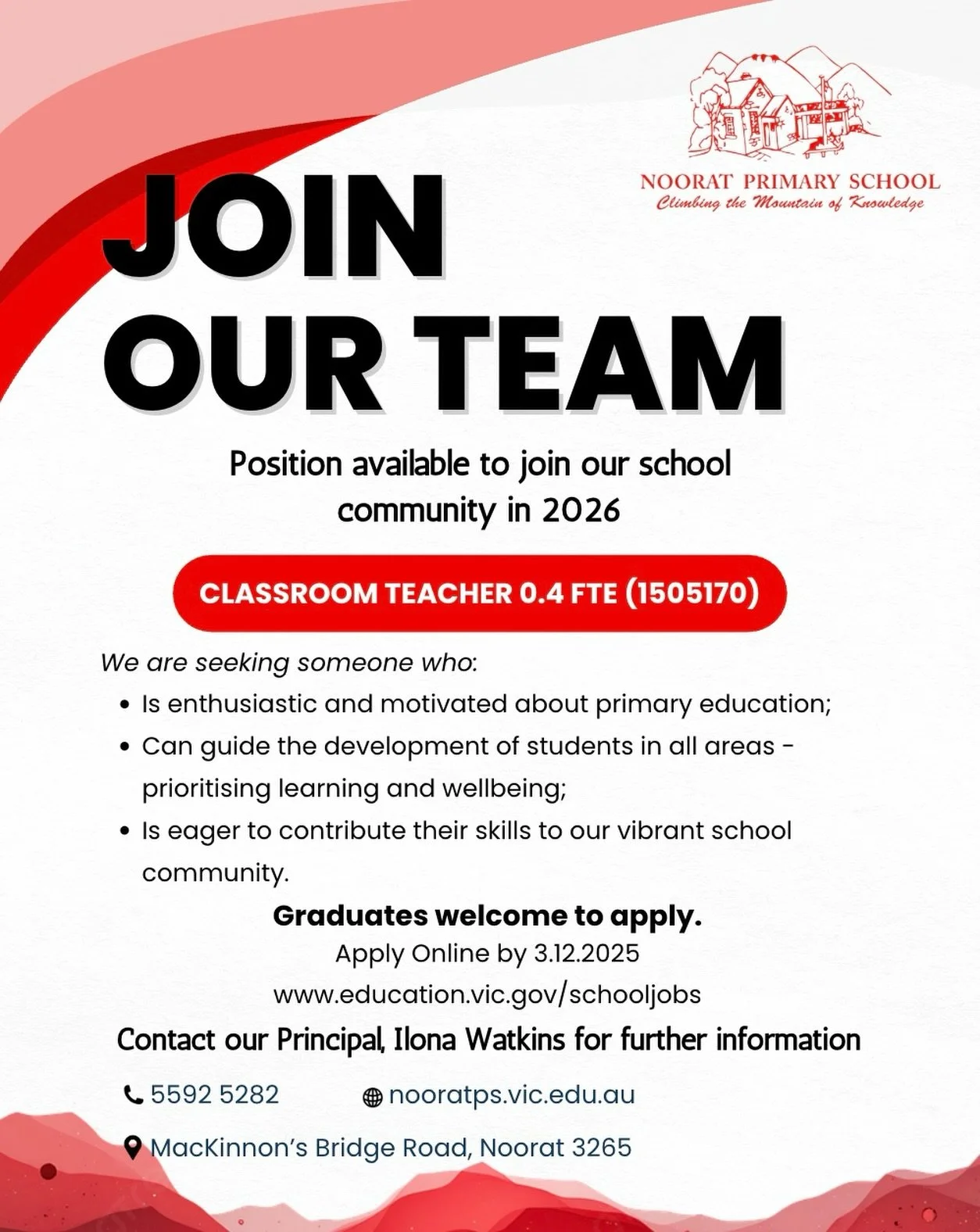 &hellip;because there&rsquo;s no place like our beautiful setting that looks to the stunning Mount Noorat. 🦅