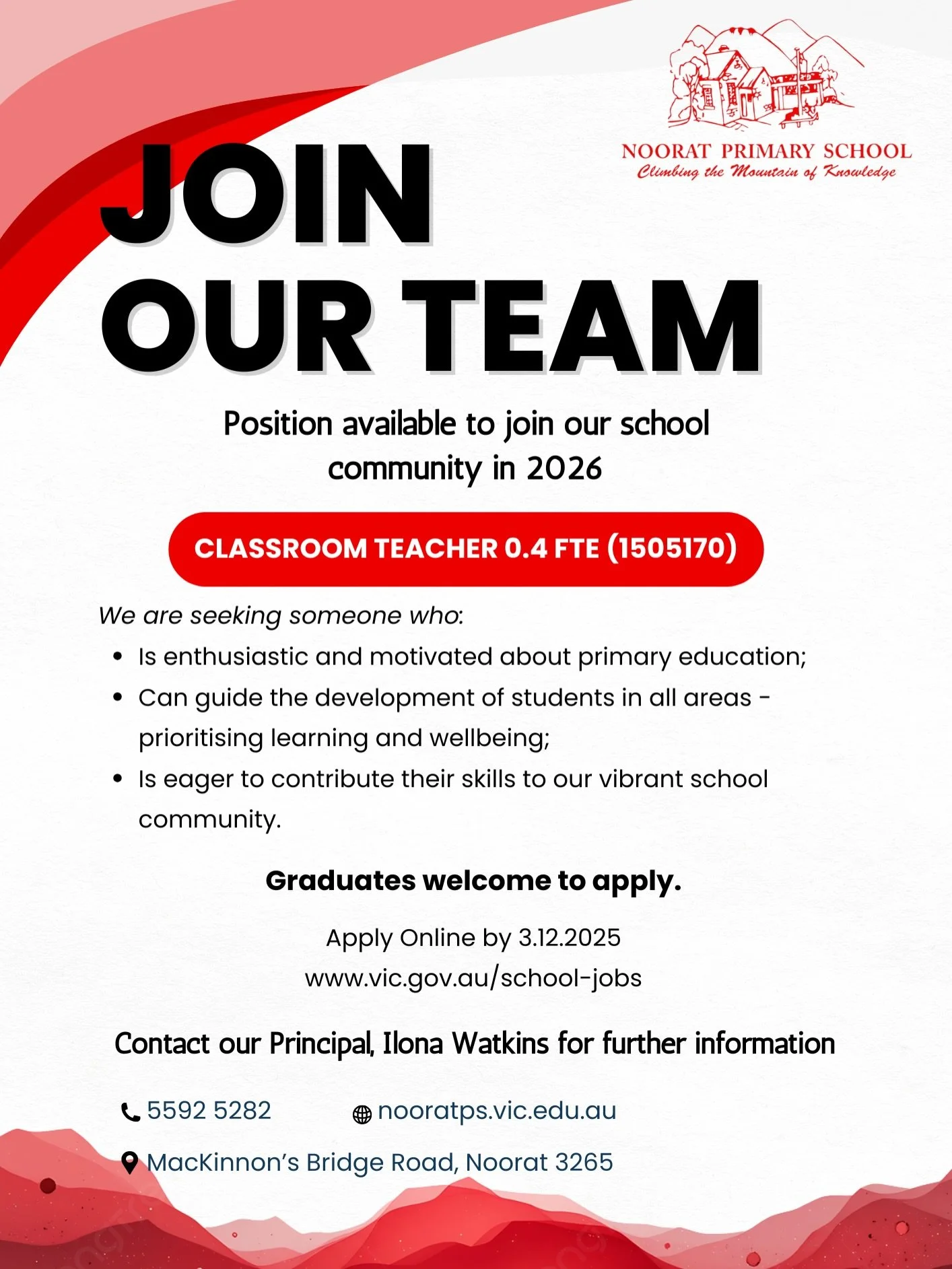 &hellip;because there&rsquo;s no place like our beautiful setting that looks to the stunning Mount Noorat. 🦅