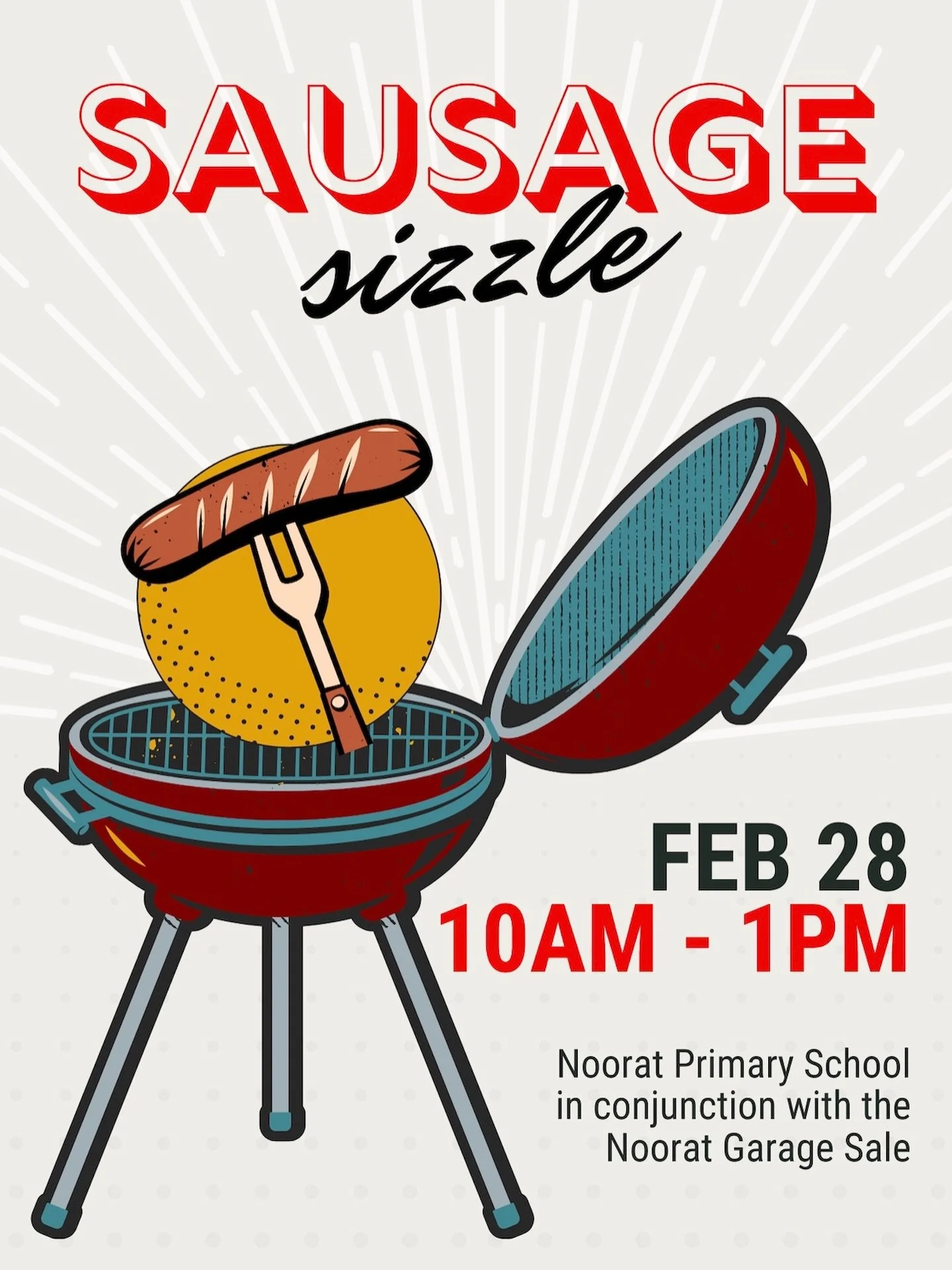 NEXT weekend the annual Noorat Garage Sale is on!

Be sure to pop into the school to grab a snag while picking up a few bargains!